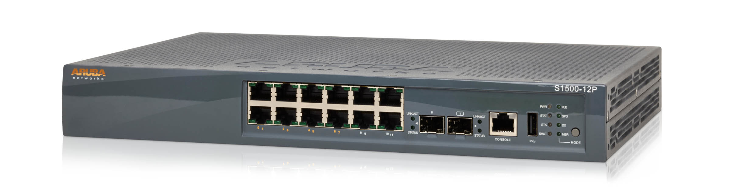 S1500-12P - HPE Aruba S1500 Mobility Access Switch S1500-12P - Switch - managed - 8 x 10/100/1000 (PoE+)