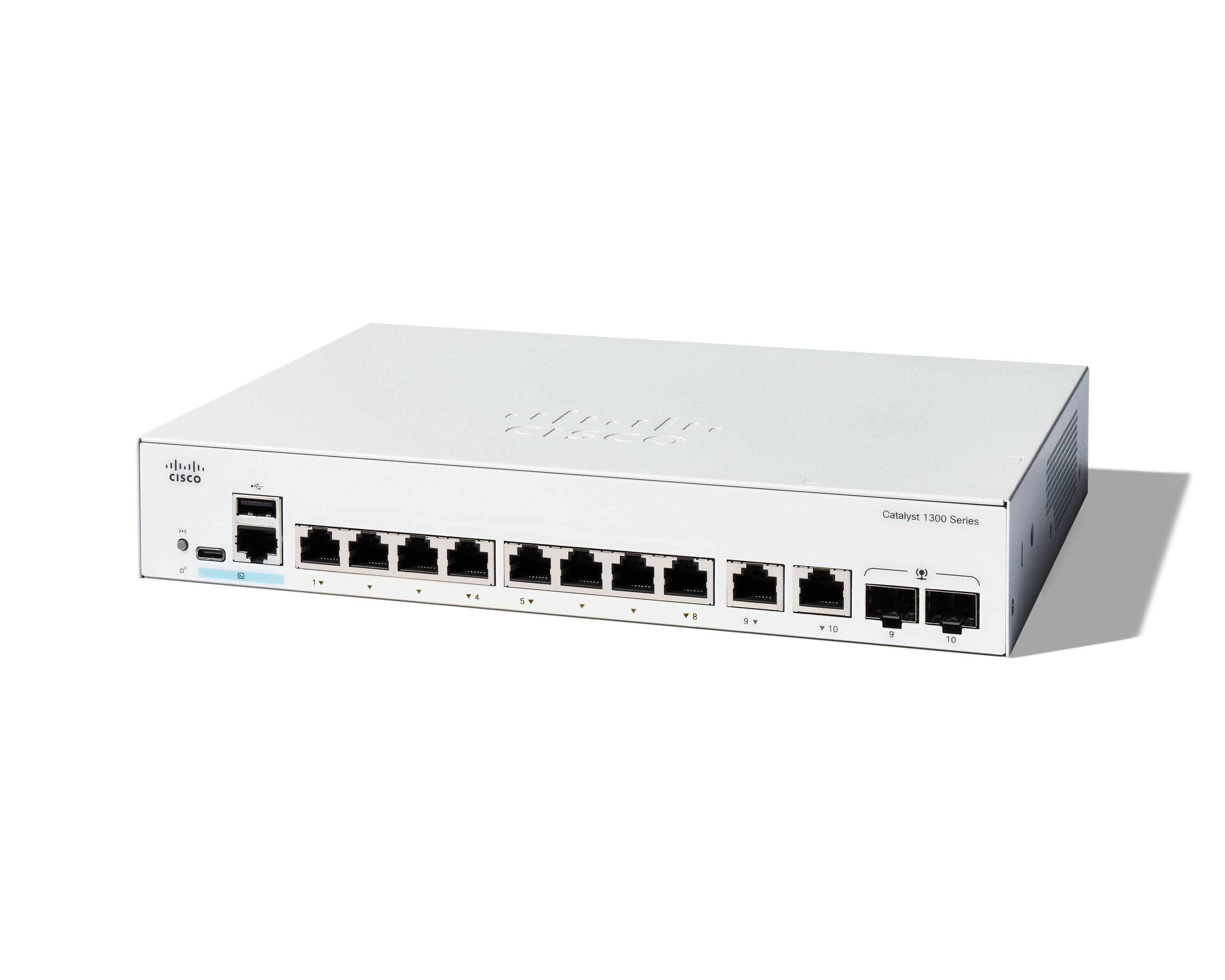 C1300-8T-E-2G - Cisco Catalyst Switch L3 Managed