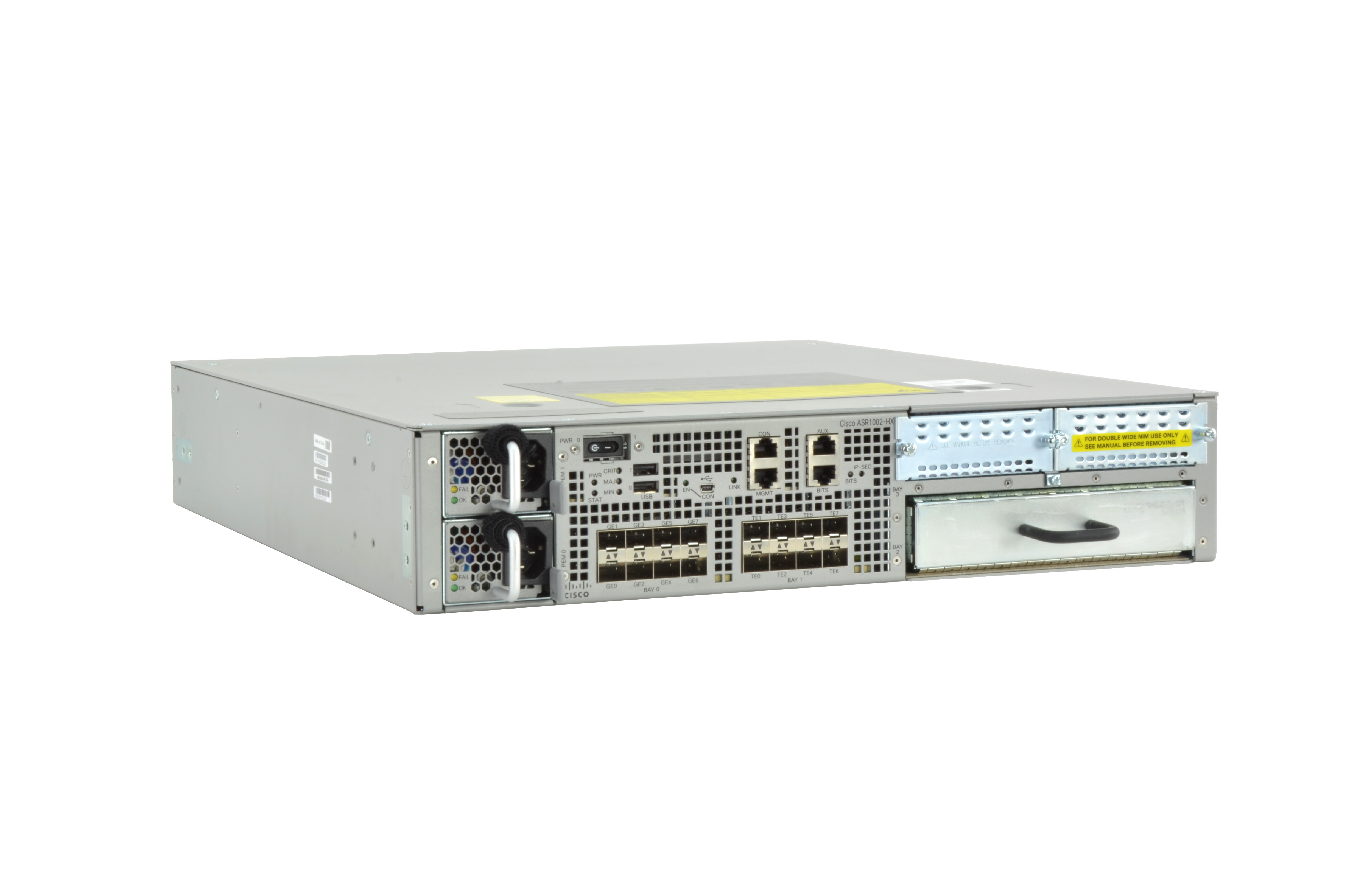 ASR1002-HX – Cisco 10GbE Router, Front-to-Back Airflow