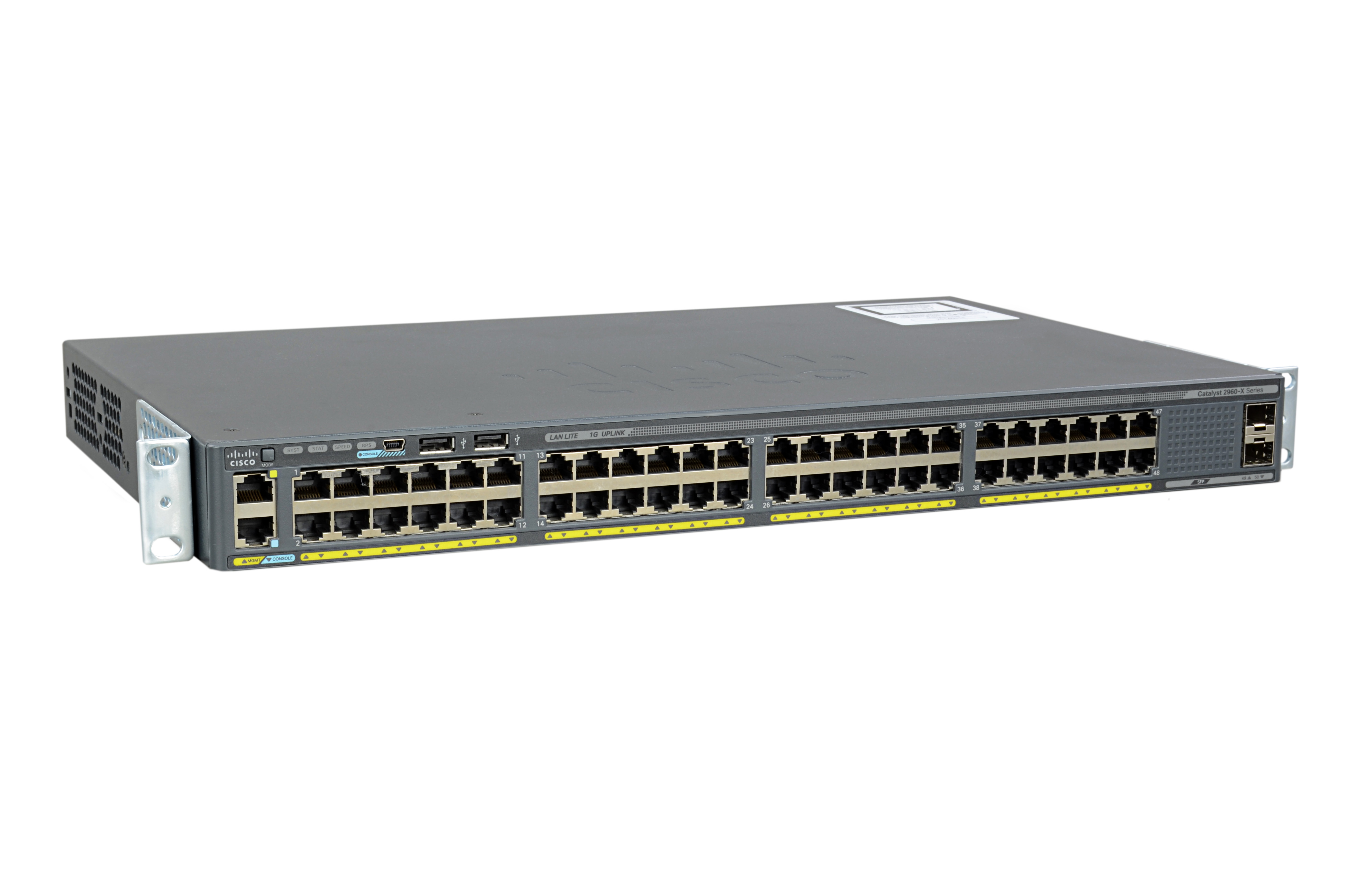 WS-C2960X-48TS-LL - Cisco Catalyst 2960X Switch, Managed