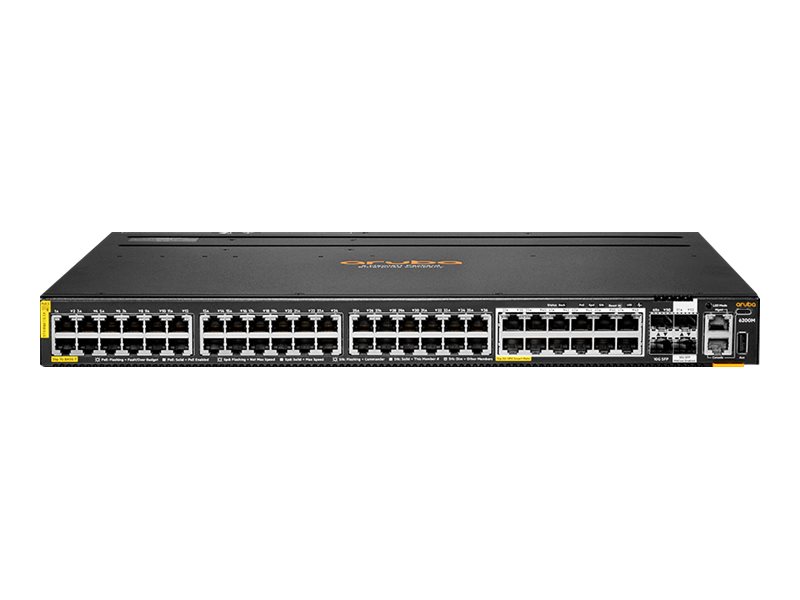 R8V12A - HPE Aruba 6200M 36G 12SR5 PoE+SFP+ TAA Switch, 36x 10/100/1000 (4PPoE), L3, managed