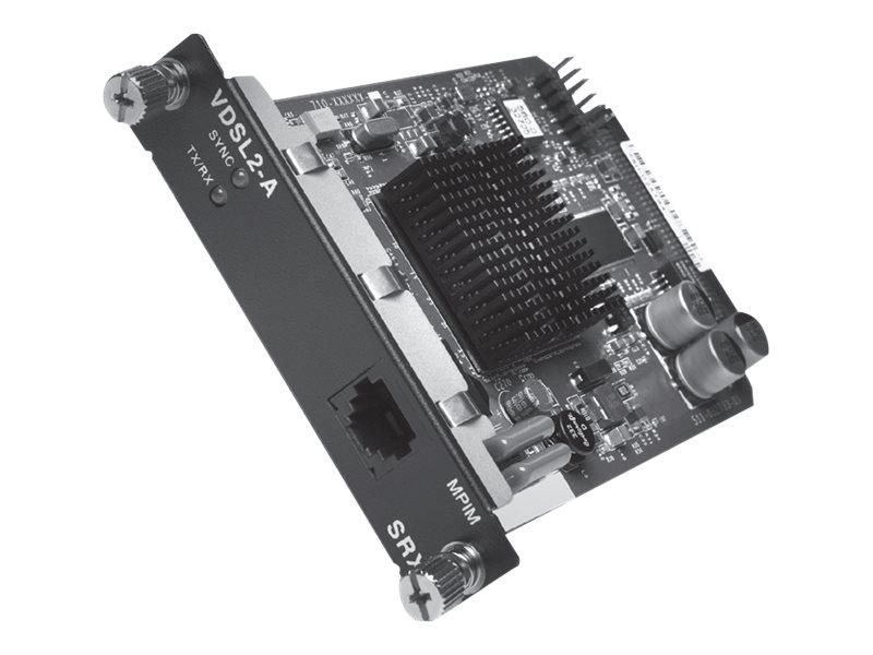 SRX-MP-1VDSL2-R - Juniper 1-Port VDSL2 Annex A Mini-Physical Interface Module (Mini-PIM)