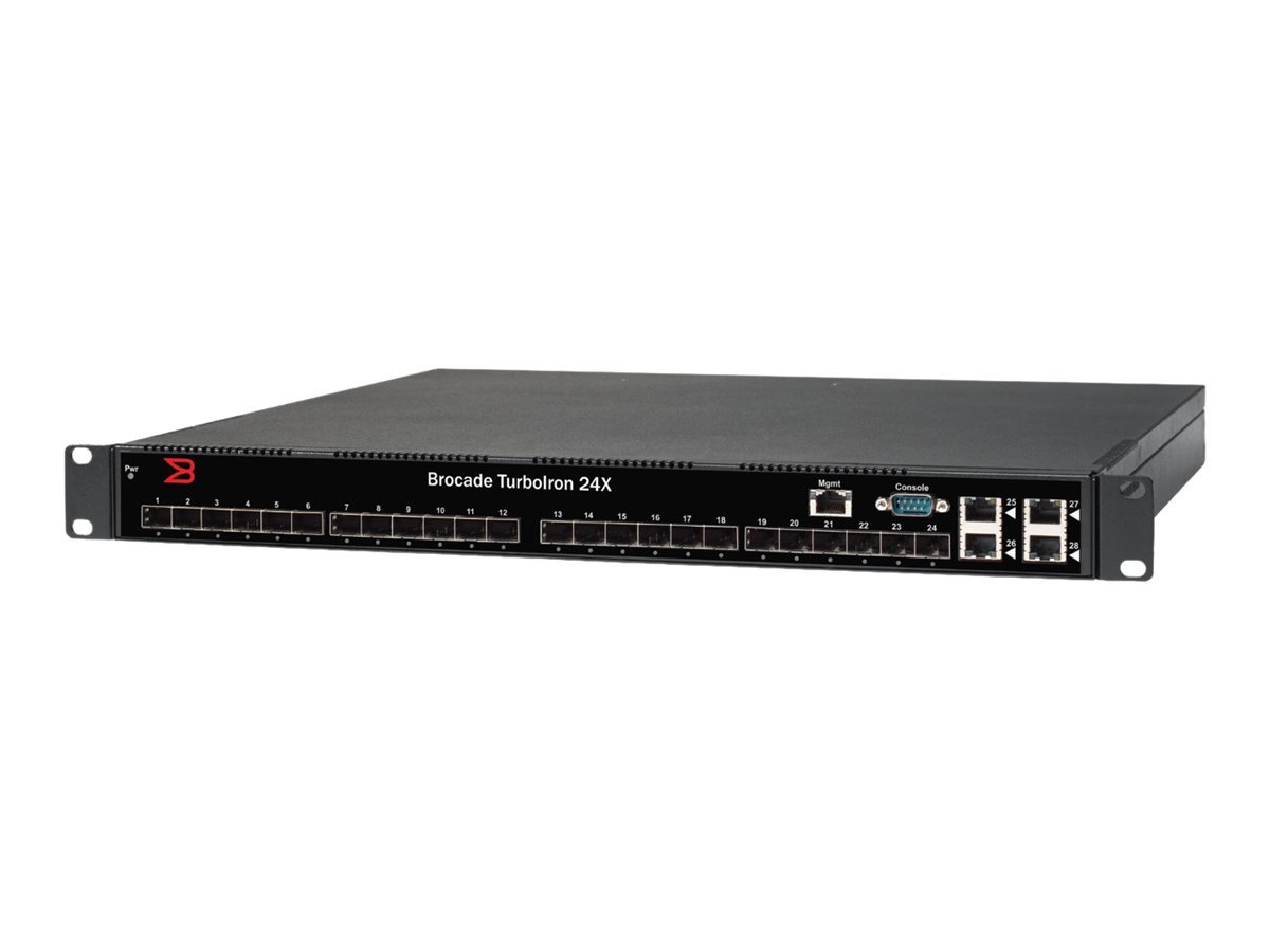 TI-24X-AC - Brocade TurboIron 24x - Switch - managed - 24