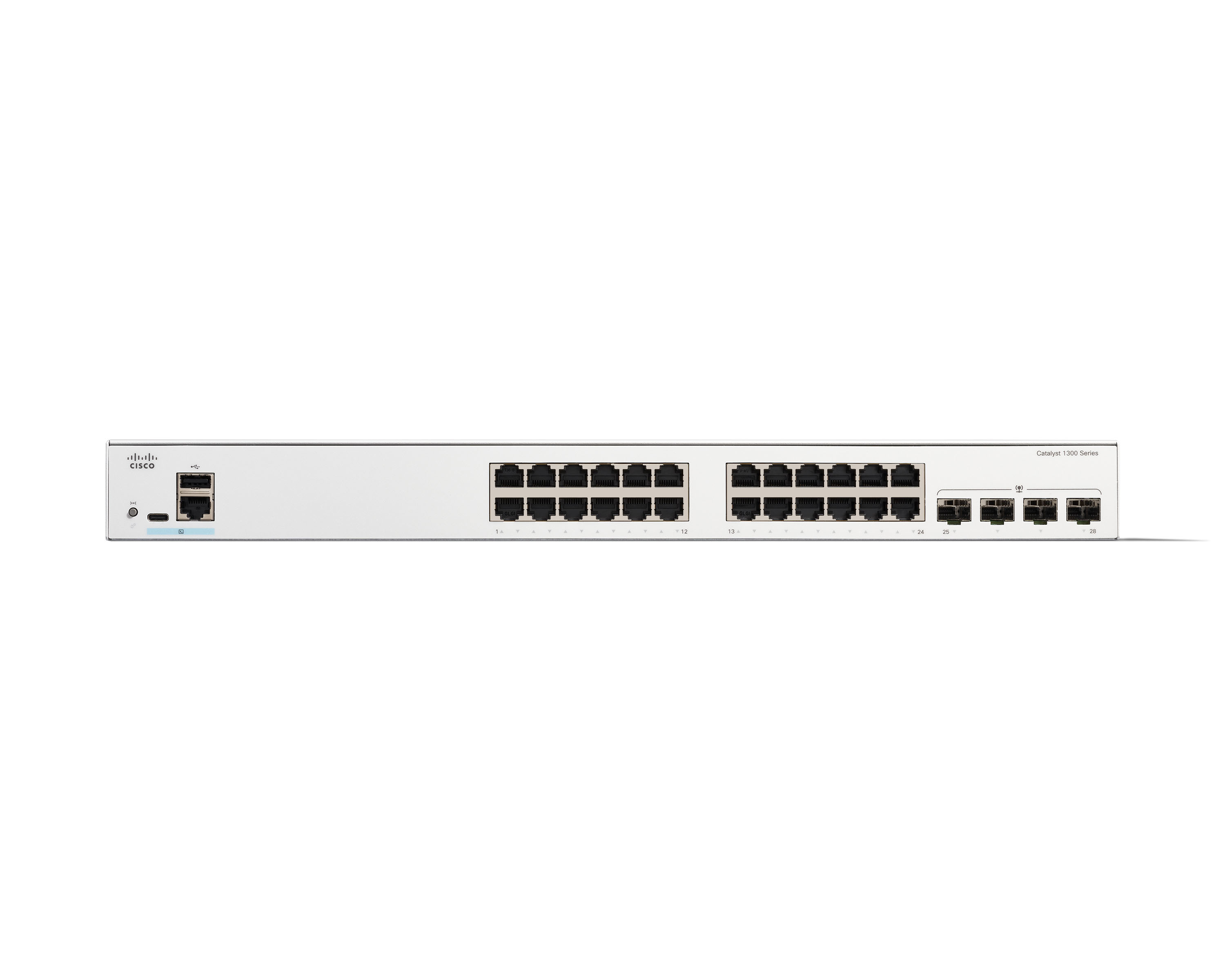 C1300-24T-4G - Conmutador Cisco Catalyst 1300 - 24 puertos - Gestionado L3