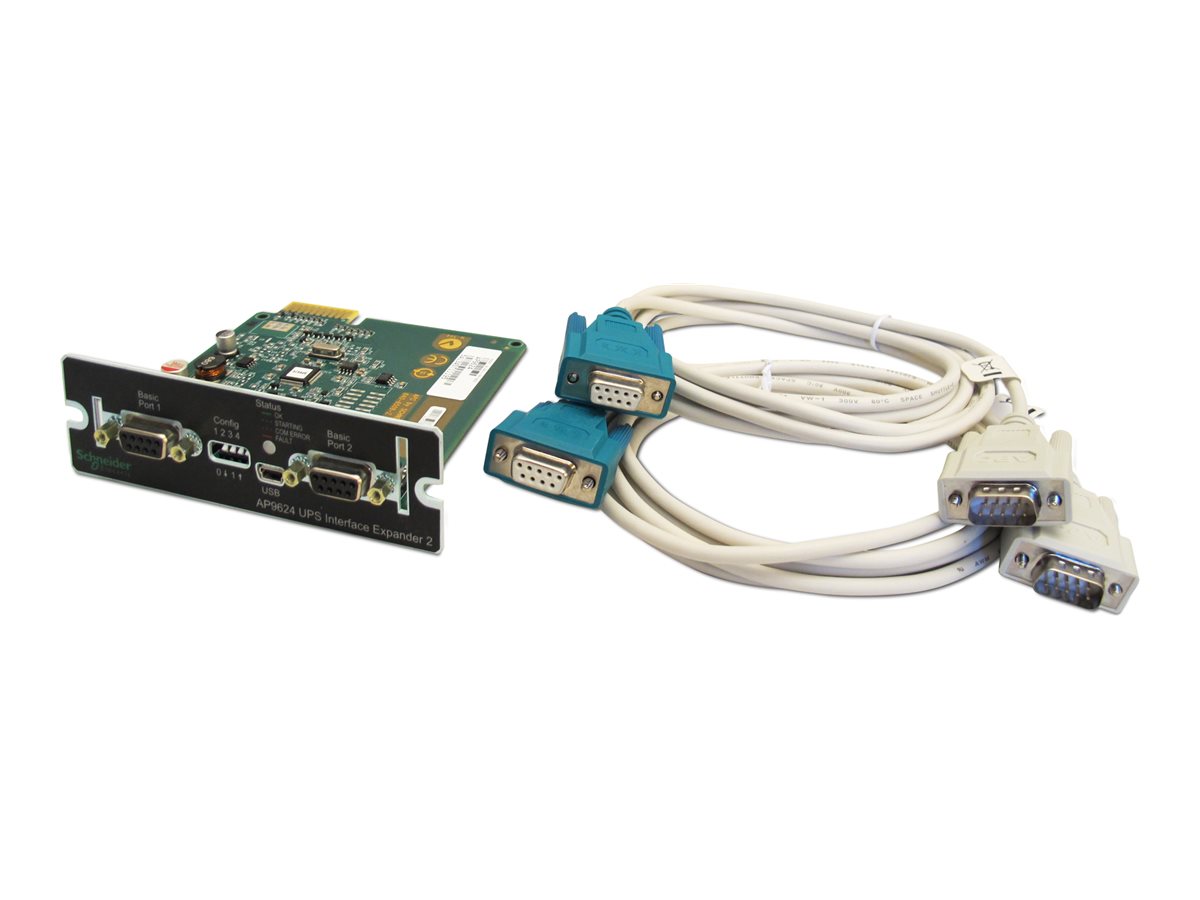 AP9624 - APC Schneider AP9624 UPS Interface Expander 2 - Remote management adapter