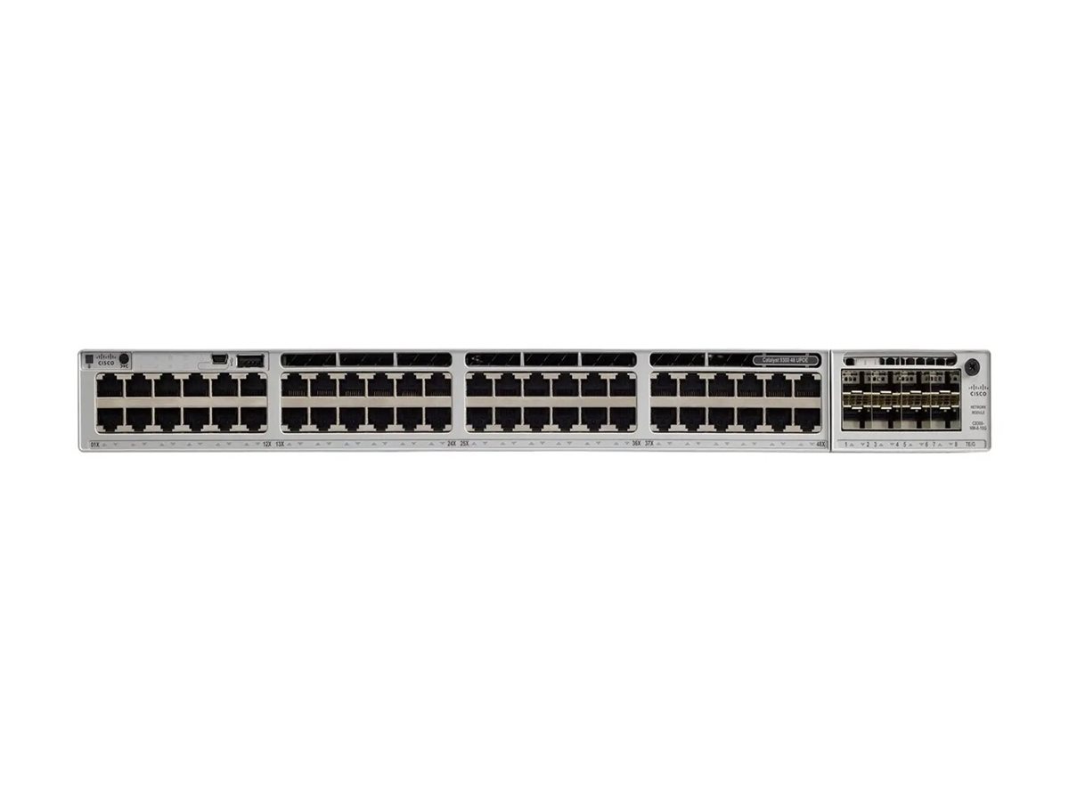 C9300-48UN-A - Cisco Catalyst 9300 - Network Advantage - Switch - L3 - managed - 48 x 100/1000/2500/5000/10000 (UPOE)