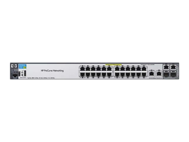 J9299A#ABB - HPE 2520-24G-PoE Switch - Switch - managed - 24 x 10/100/1000 + 4 x Shared SFP