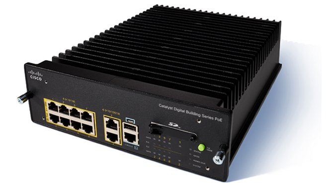 CDB-8P - Cisco Catalyst Digital Building - Switch - managed - 8 x 10/100 + 2 x 10/100/1000 (Uplink)