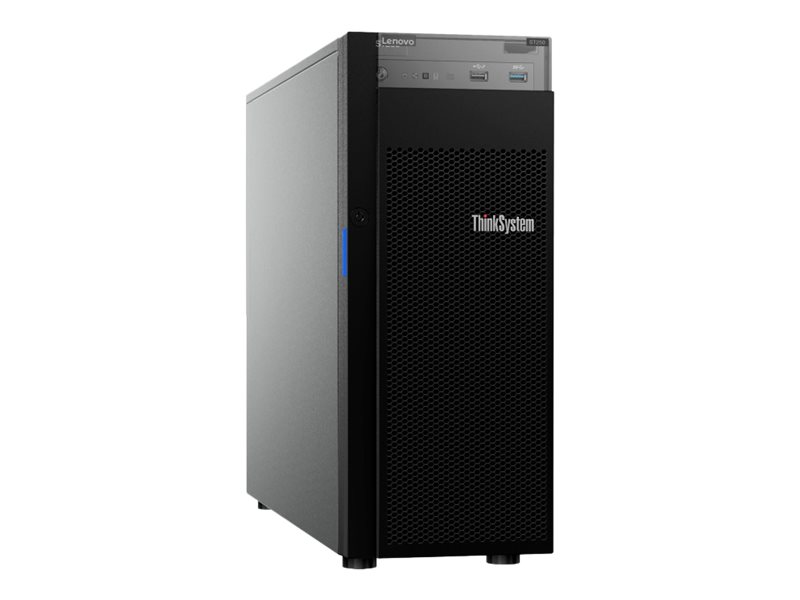 7Y45A04BEA - Lenovo ThinkSystem ST250 7Y45 - Server - Tower - 4U - 1-Weg - 1 x Xeon E-2244G / 3.8 GHz - RAM 16 GB - SAS - Hot-Swap 8.9 cm (3.5")