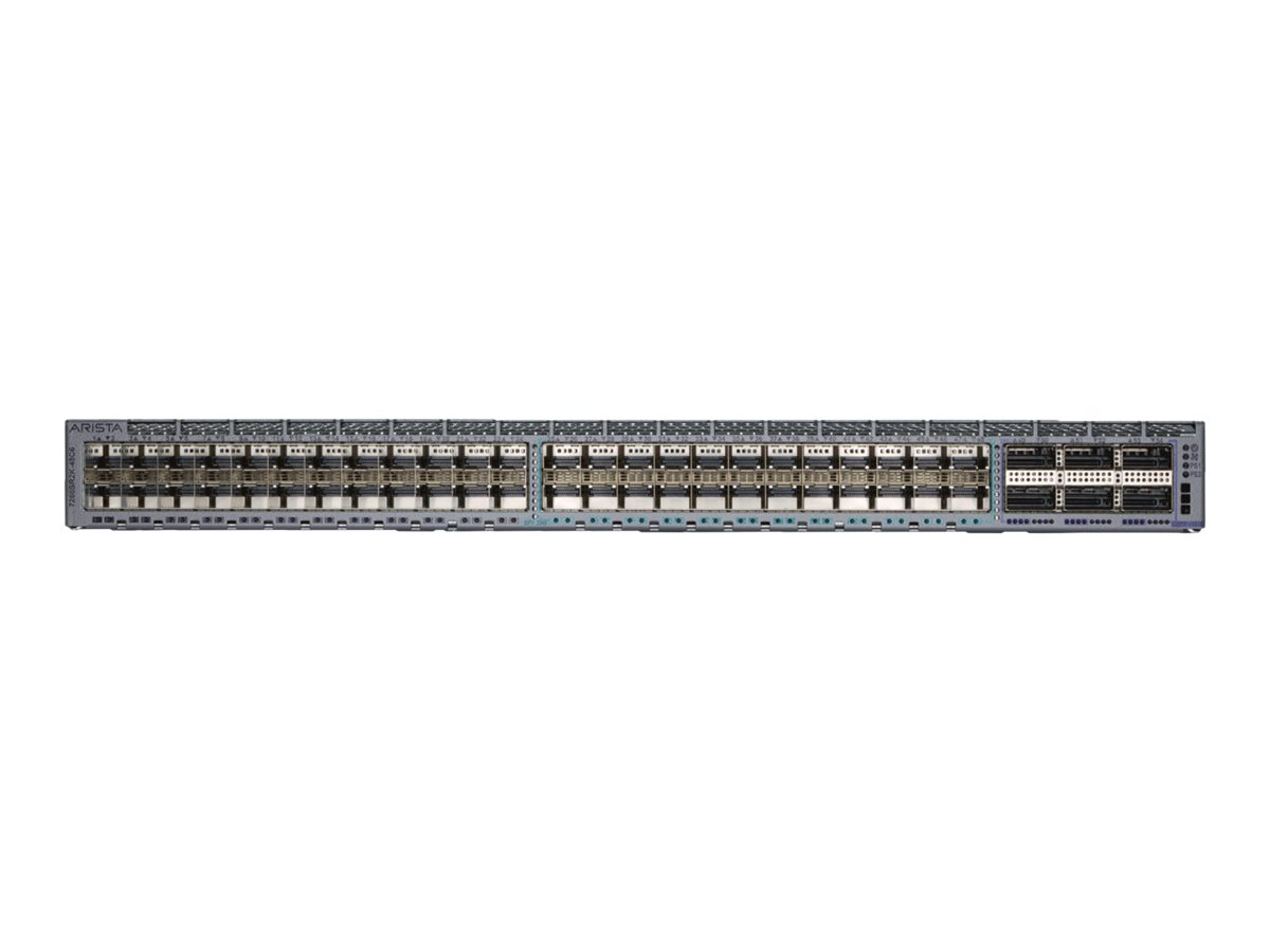DCS-7280SR2K-48C6-M-R - Arista 7280R Series 7280SR2K-48C6 - Switch - L3 - managed - 24 x 1 Gigabit / 10 Gigabit SFP+ + 24 x 1 Gigabit / 10 Gigabit / 25 Gigabit SFP + 6 x 100 Gigabit QSFP (Uplink)