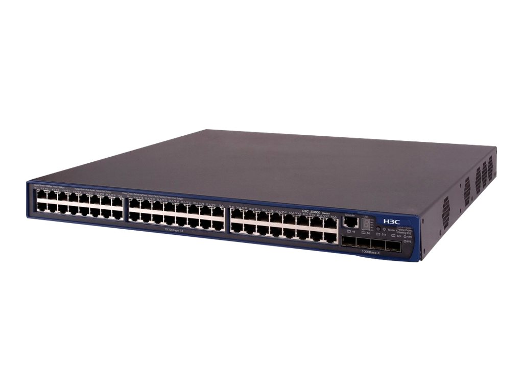 JD333A - HPE 3600-48 EI Switch - Switch - L3 - managed