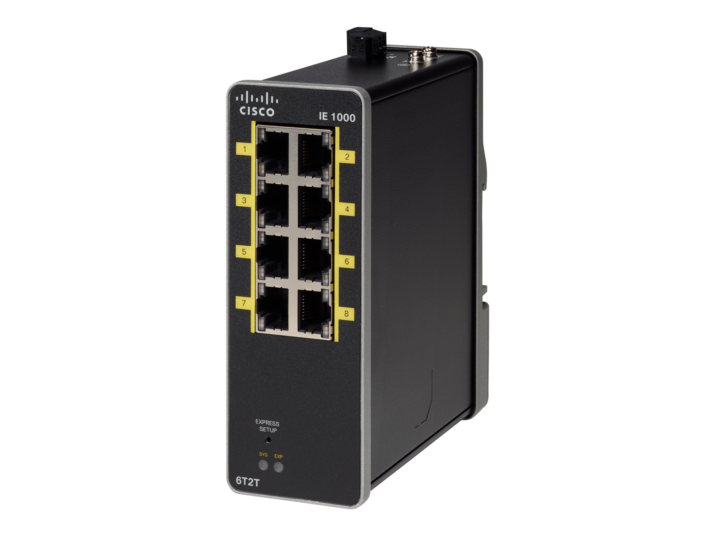 IE-1000-6T2T-LM - Cisco Industrial Ethernet 1000 Switch, managed, 2x 10/100 (Uplink)