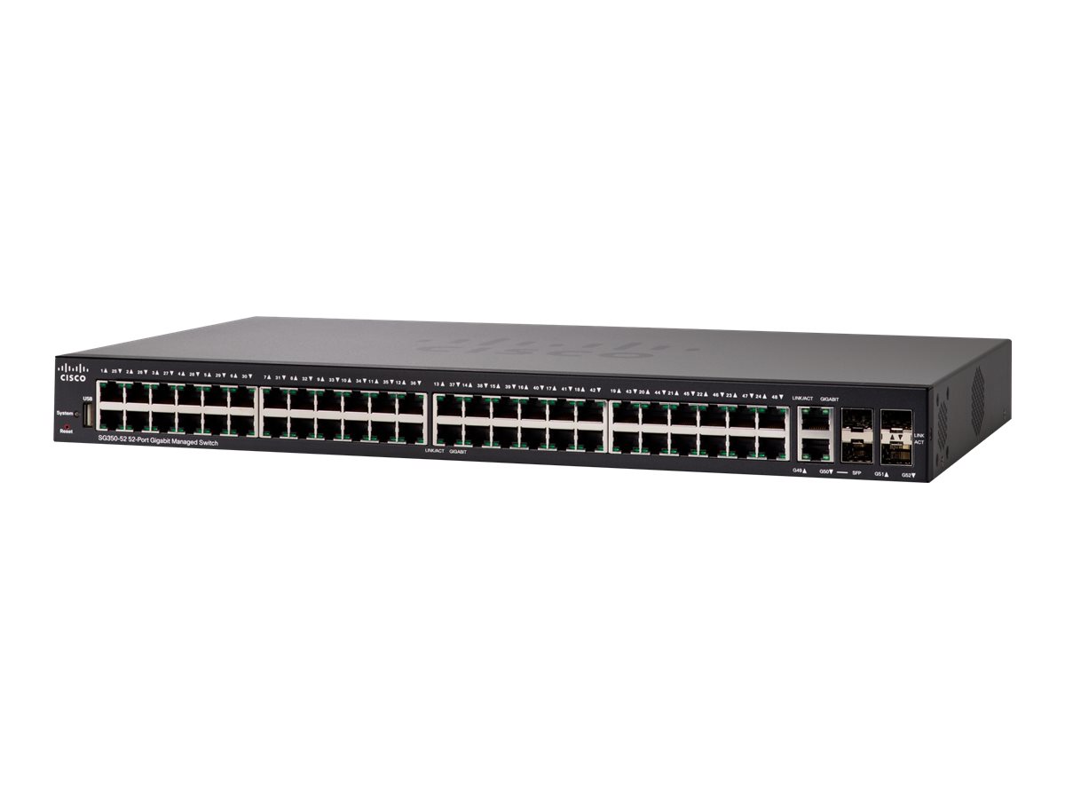 SG350-52-K9-EU - Switch Cisco Business 350 - 52 porte - Gestito L3
