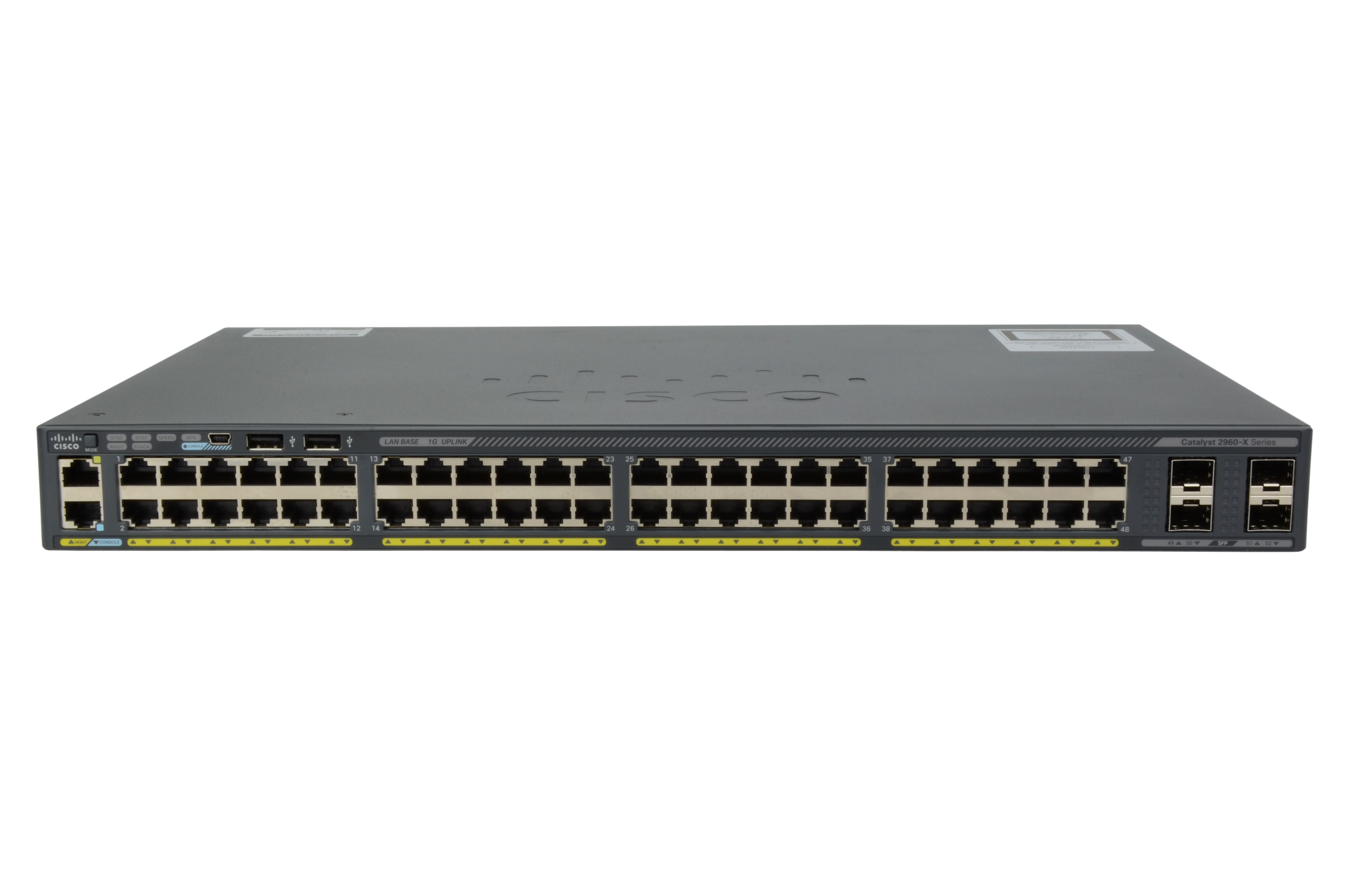WS-C2960X-48TS-L - Switch Cisco Catalyst 2960X - 48 porte - Gestito L2