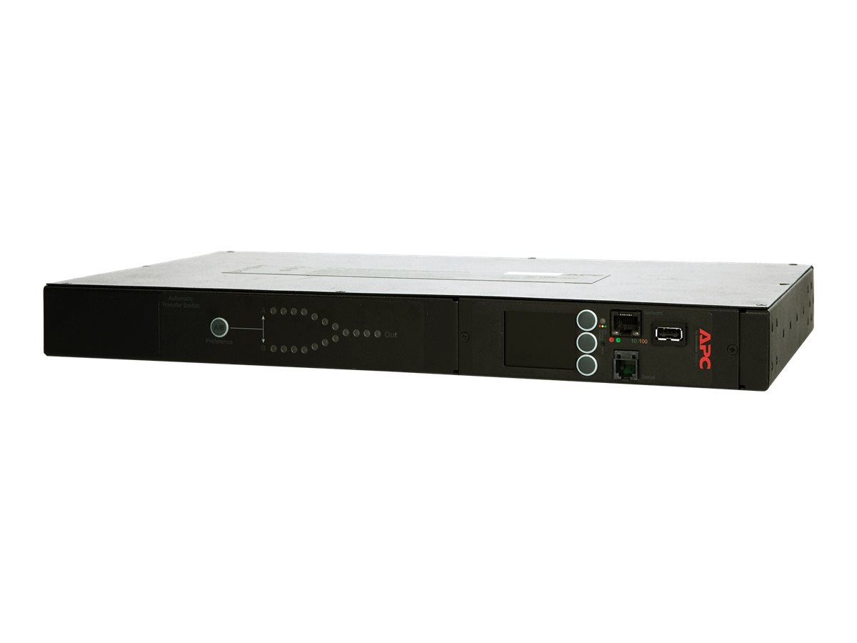 AP4422 - APC Rack Automatic Transfer Switch AP4422 - Redundant switch (rack-mountable)