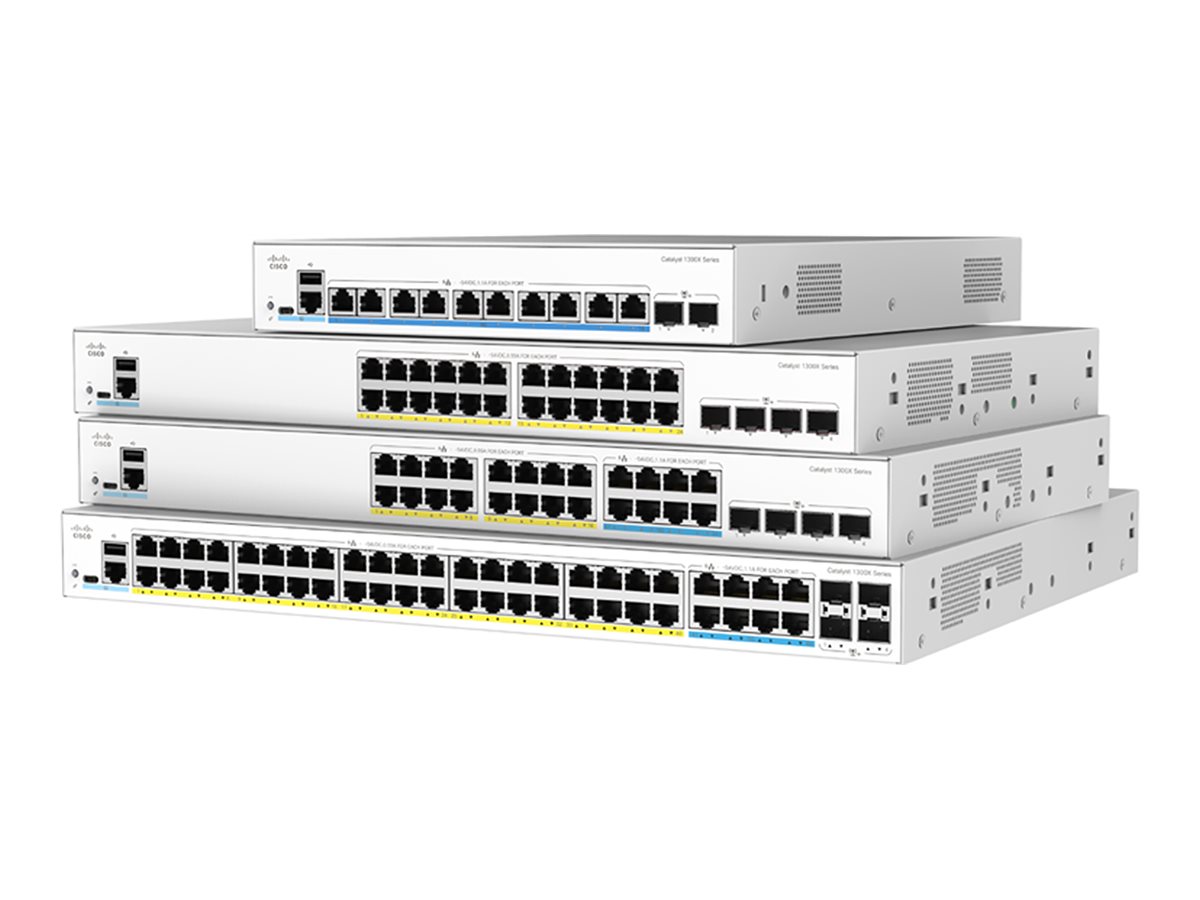 C1300X-48T-4X - Cisco Catalyst 1300X-48T-4X - Switch - L3 - managed
