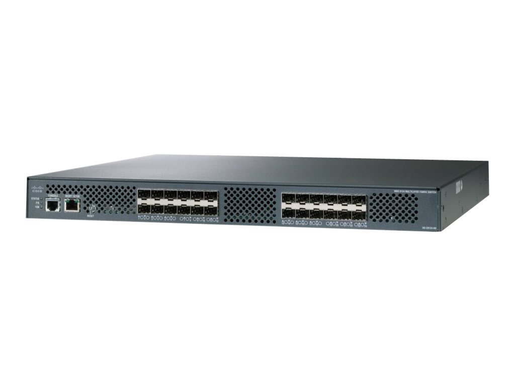 AG647A - HPE Cisco MDS 9124 Fabric Switch - Switch - 16 x