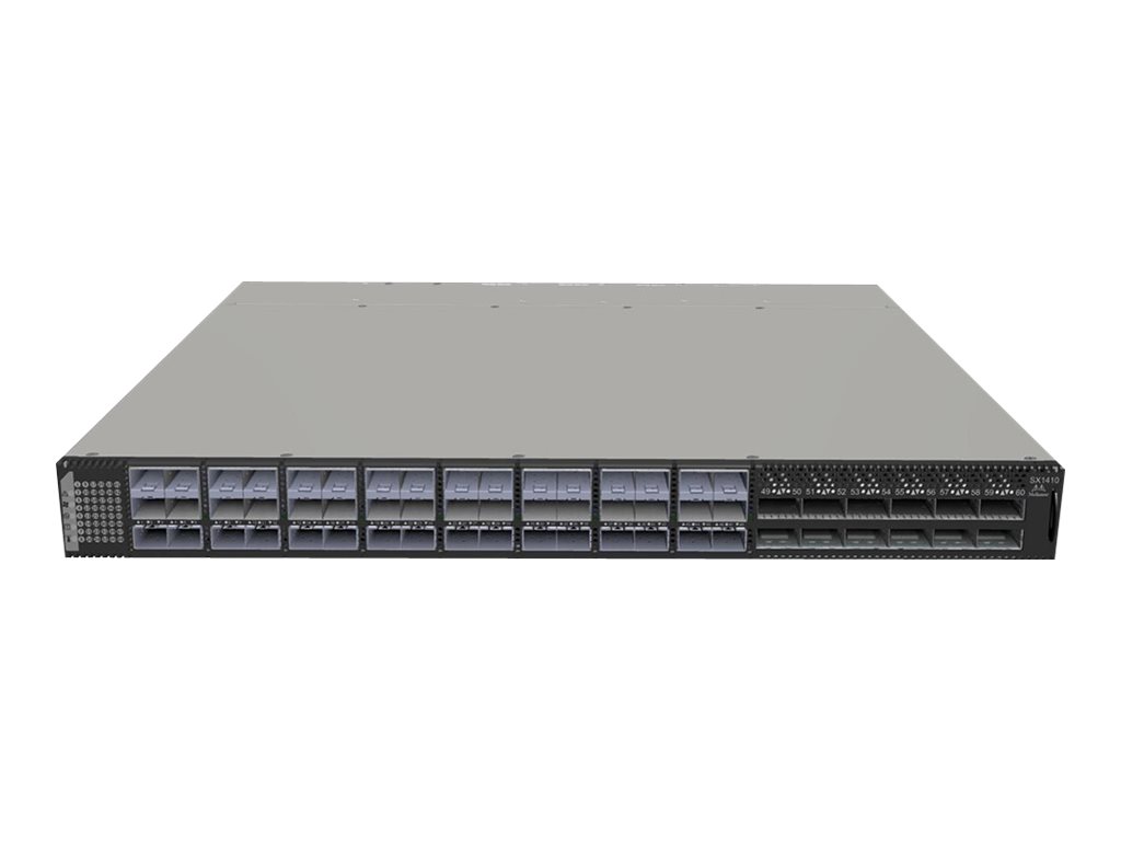 MSX1410-BB2F2 - Mellanox SwitchX-2 SX1410 - Switch - L3 - managed - 48 x 10 Gigabit SFP+ + 12 x 40 Gigabit QSFP+ (Compatible con breakout)