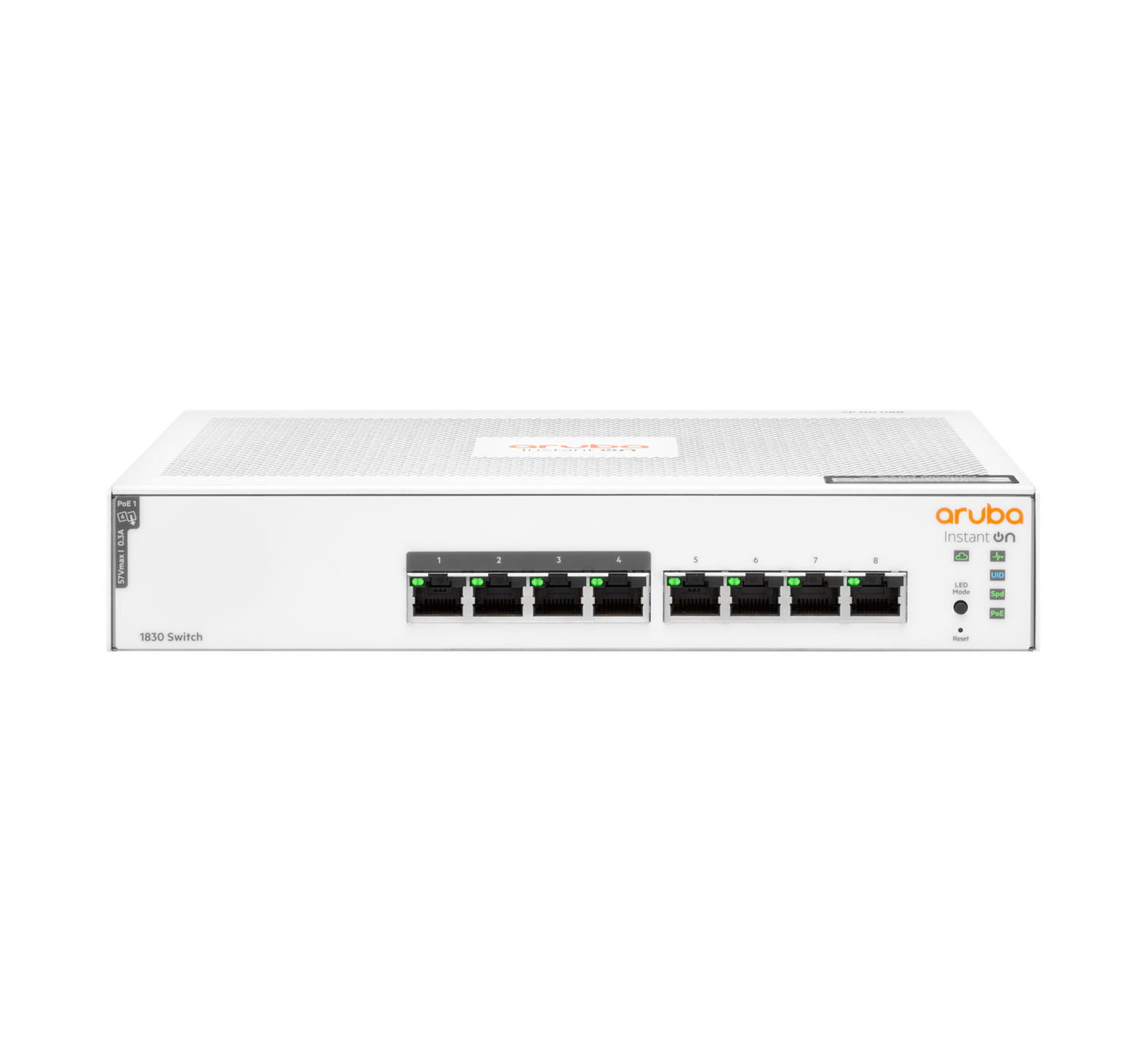 JL811A - HPE Instant On 1830 8G 4p PoE 65W Switch, Smart, 4x 10/100/1000 + 4x 10/100/1000 (PoE+)