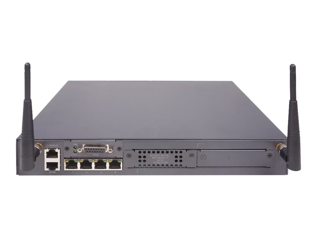 JF807A#ABB - Router inalámbrico HPE MSR20-12-W con conmutador de 4 puertos
