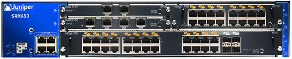 SRX650-BASE-SRE6-645AP - Juniper SRX650 Services Gateway - Dispositivo de seguridad