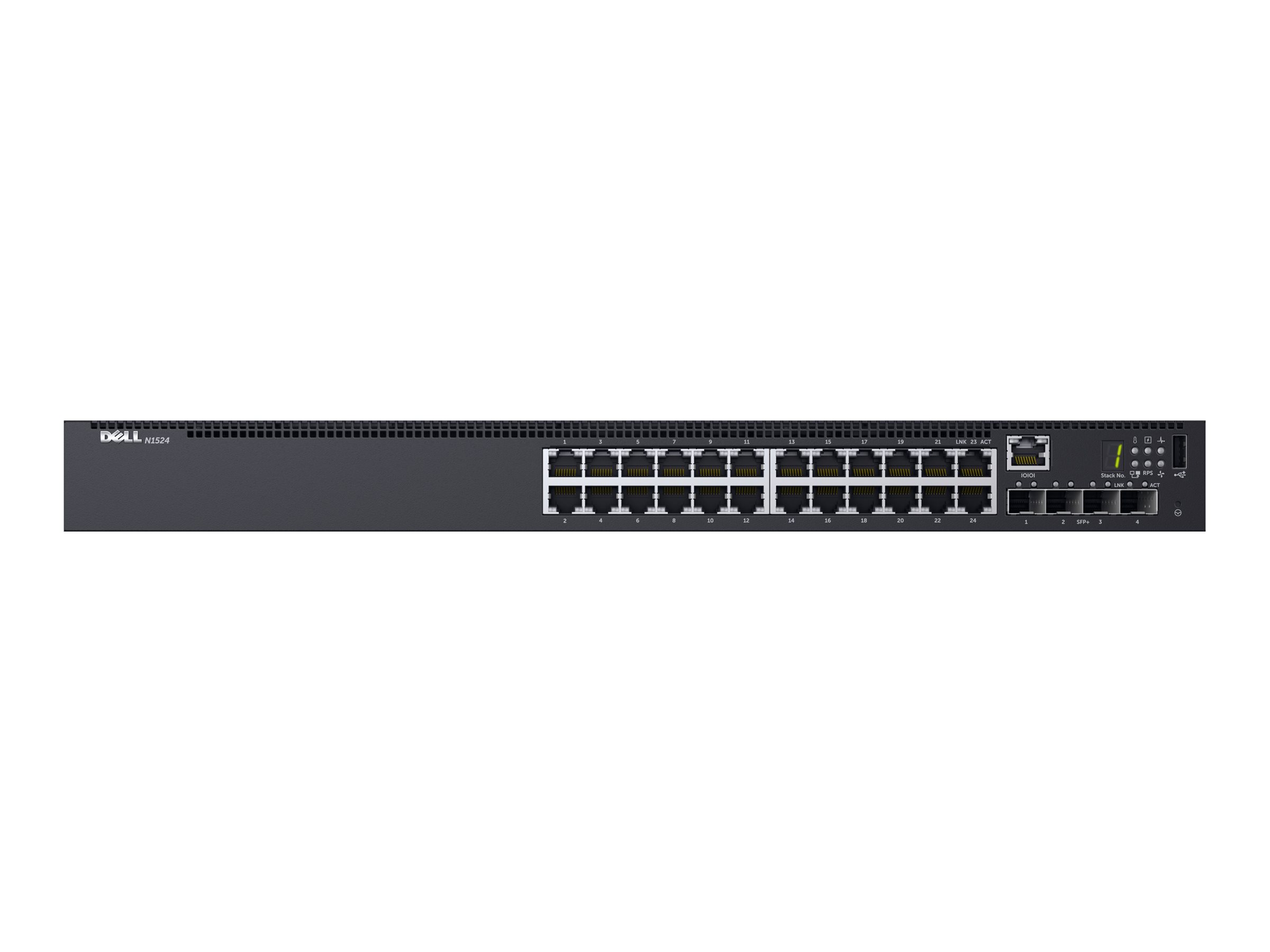 203-72238 - Dell Networking N1524 - Switch - L2+ - managed