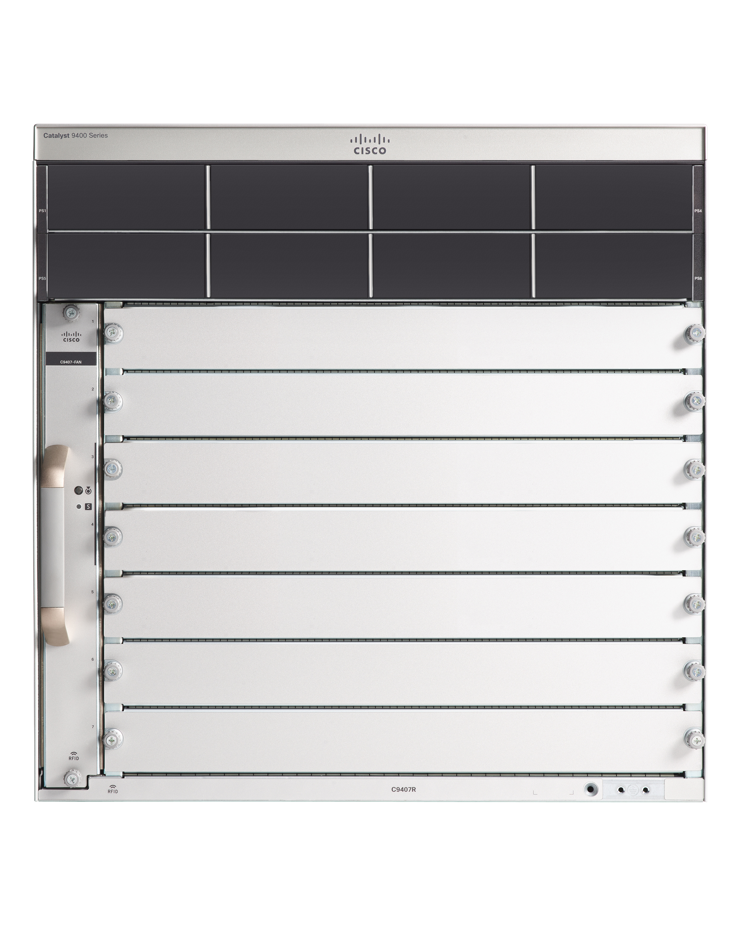 C9407R= - Cisco Catalyst 9400 Series chassis - Switch