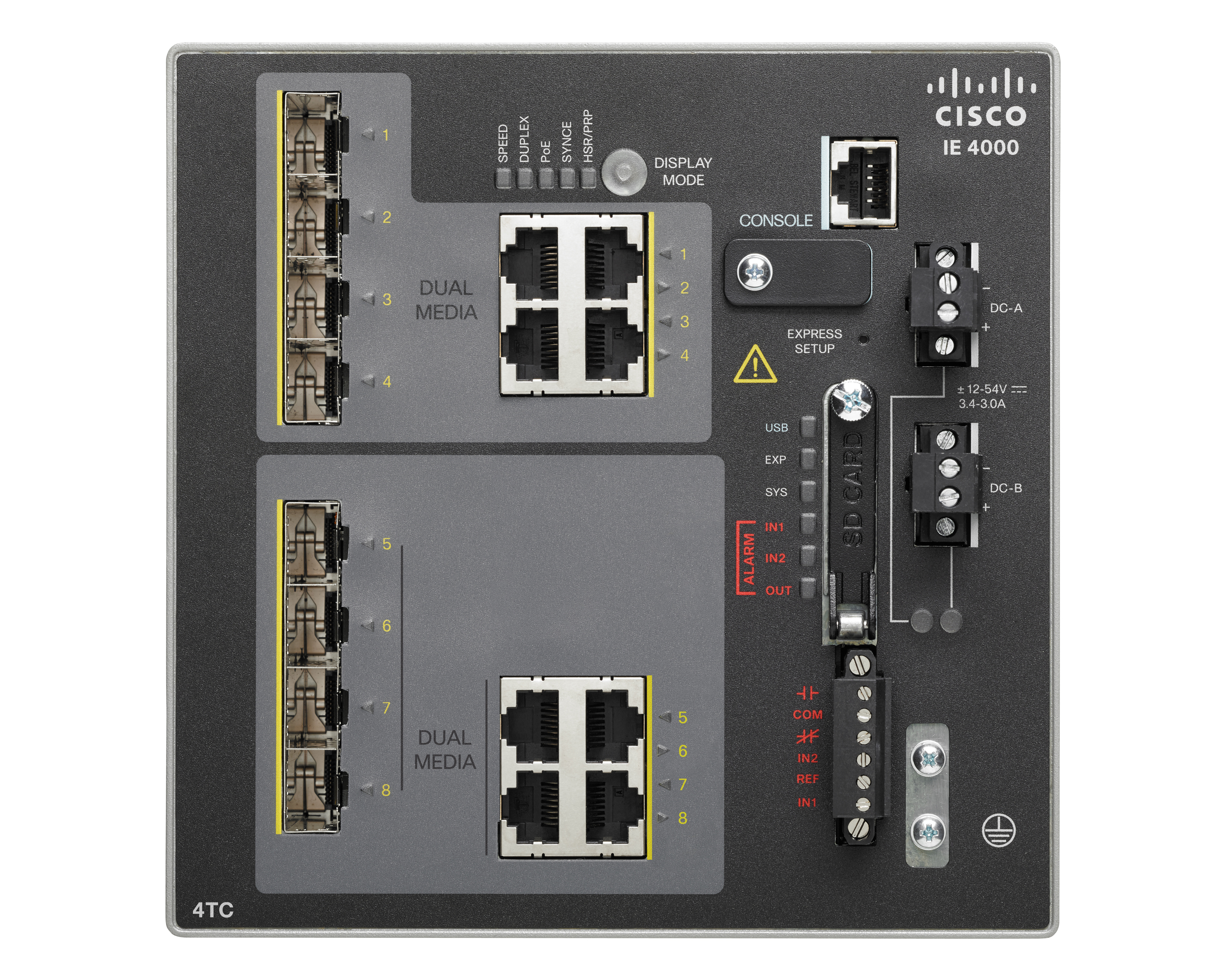 IE-4000-4TC4G-E - Cisco Industrial Ethernet 4000 Series Switch