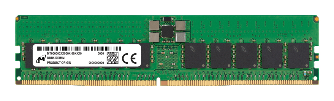 MTC20F1045S1RC56BD2R - Micron MTC20F1045S1RC56BD2R, 32 GB, 1 x 32 GB, DDR5, 5600 MHz, 288-pin DIMM