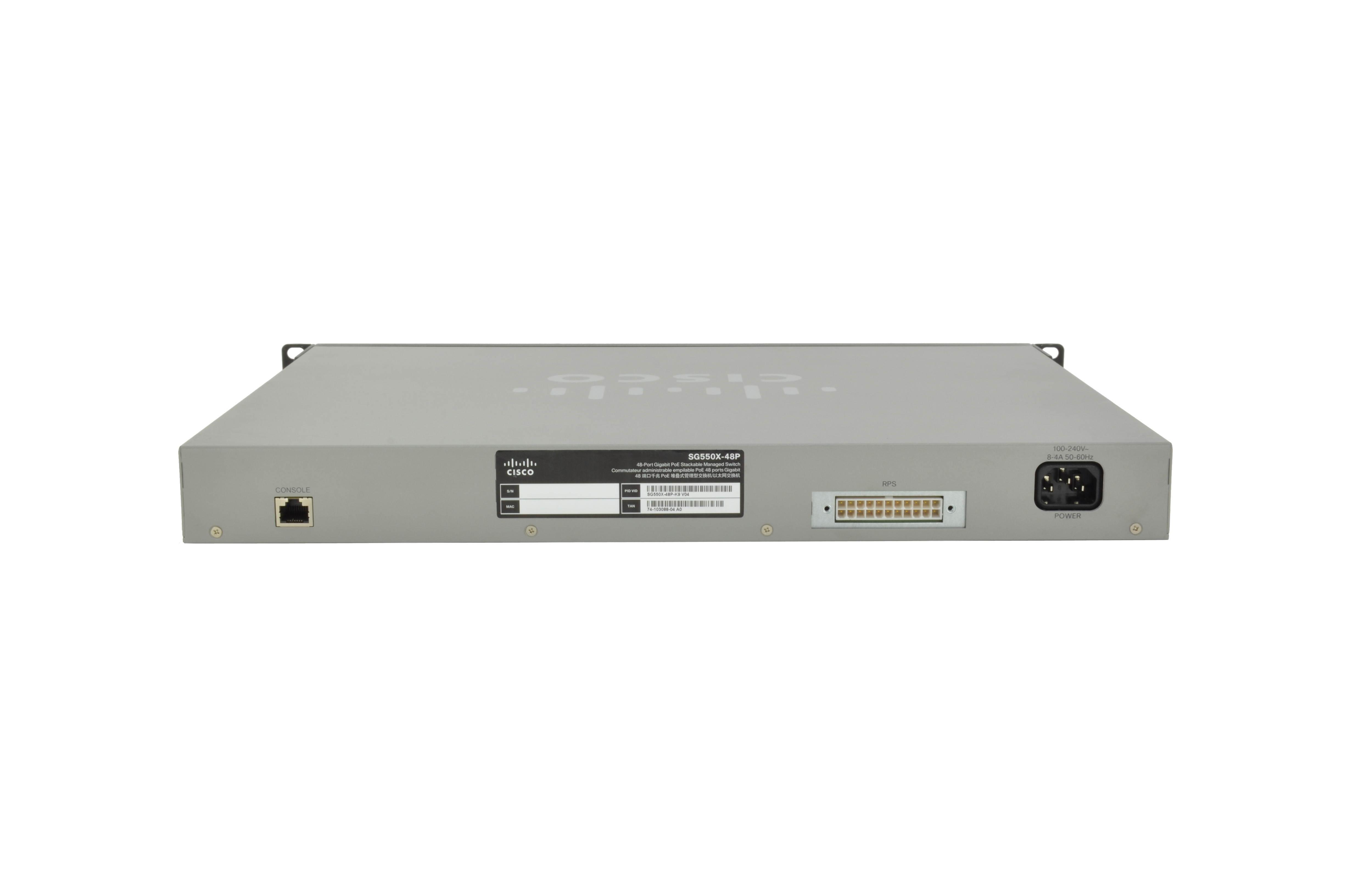 SG550X-48P-K9-EU - Switch Cisco Business 550 - 48 porte - Gestito L3 - PoE+