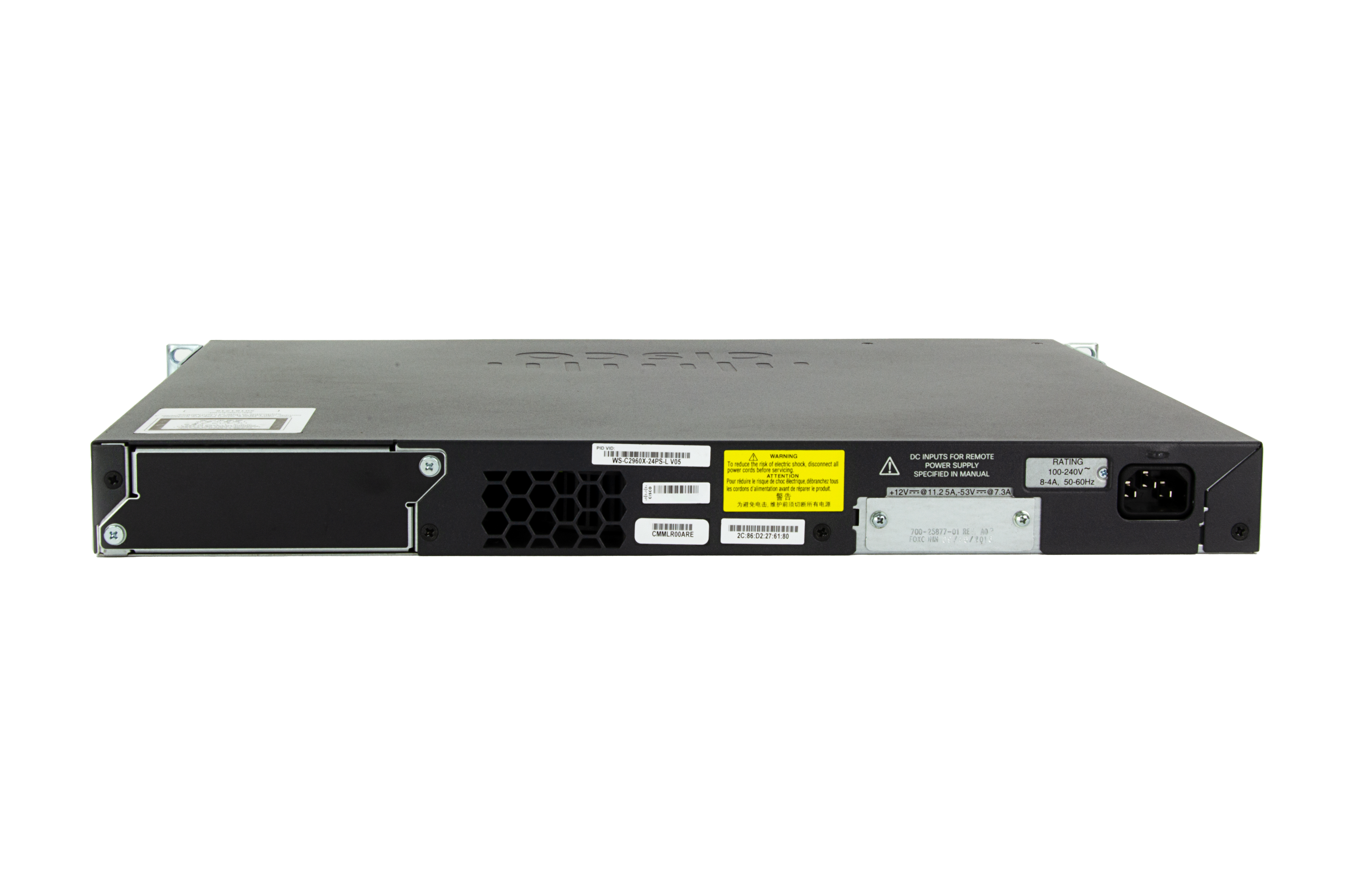 WS-C2960X-24PS-L - Conmutador Cisco Catalyst 2960X - 24 puertos - Gestionado de capa 2 - PoE+