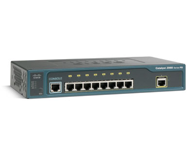 WS-C2960PD-8TT-L - Conmutador Cisco Catalyst 2960 - 8 puertos - Gestionado de capa 2