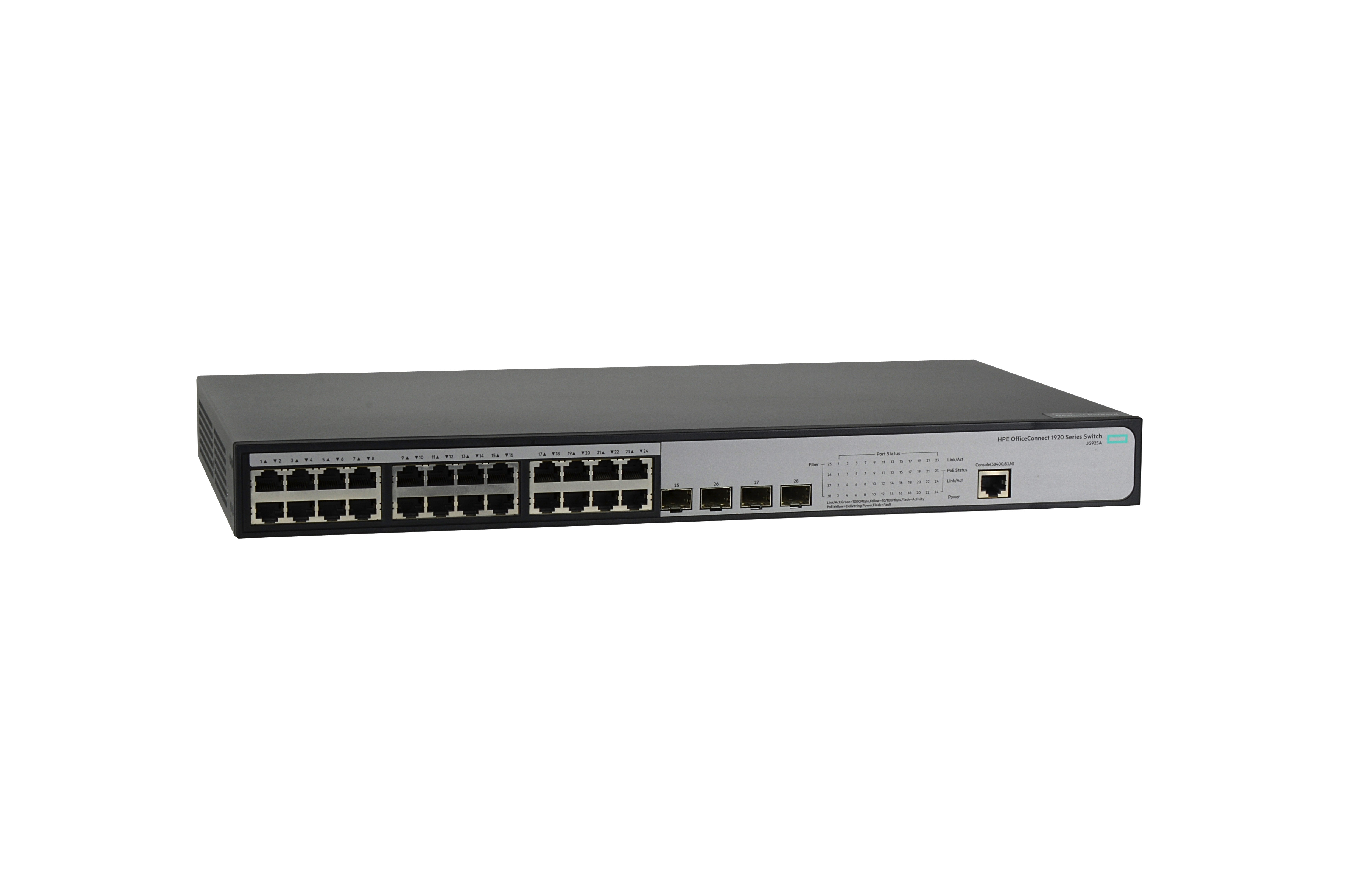 JG925A - HPE 1920-24G-PoE+ - Switch - L3 - managed - 24 x 10/100/1000 (PoE+)