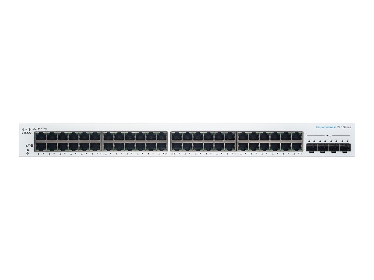 CBS220-48T-4X-EU - Switch Cisco Business 220 - 48 porte