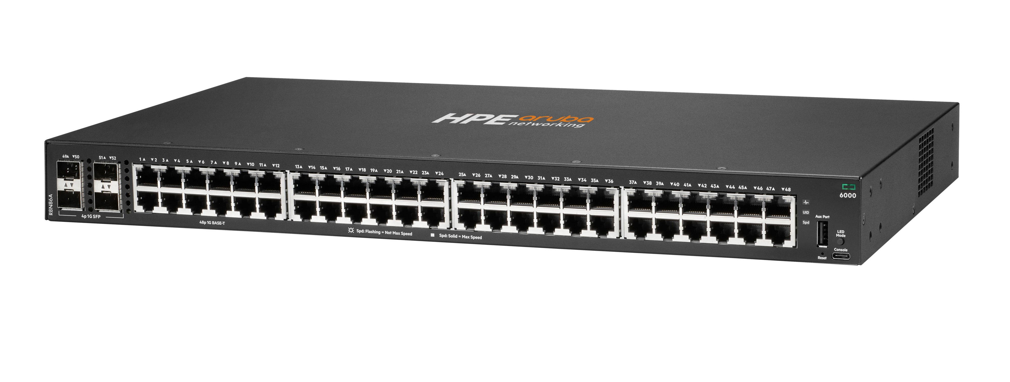 R8N86A - Switch HPE Aruba CX 6000 - 48 puertos - Gestionado de capa 3