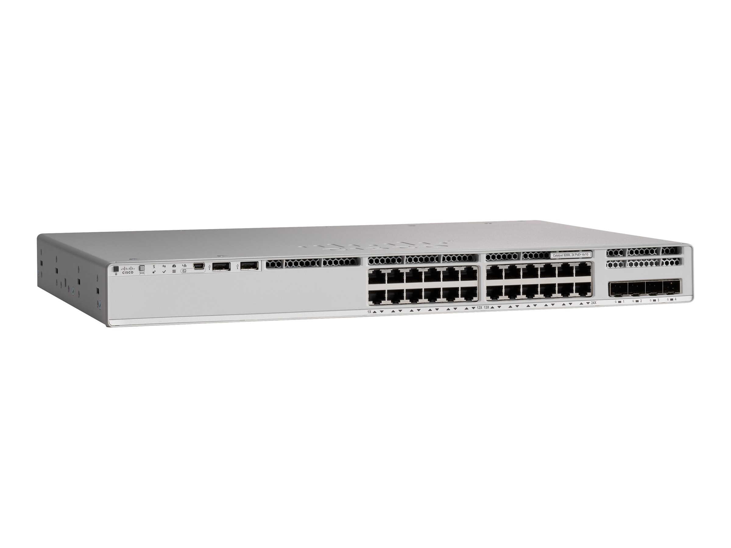C9200L-24P-4G-M - Cisco Meraki Catalyst 9200L-24P-4G - Switch - L3 - managed - 24 x 10/100/1000Base-T (PoE+)