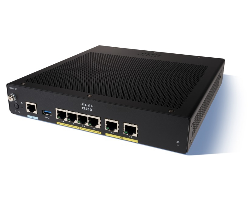 C927-4P - Router Cisco ISR 927, router de servicios integrados con funciones avanzadas