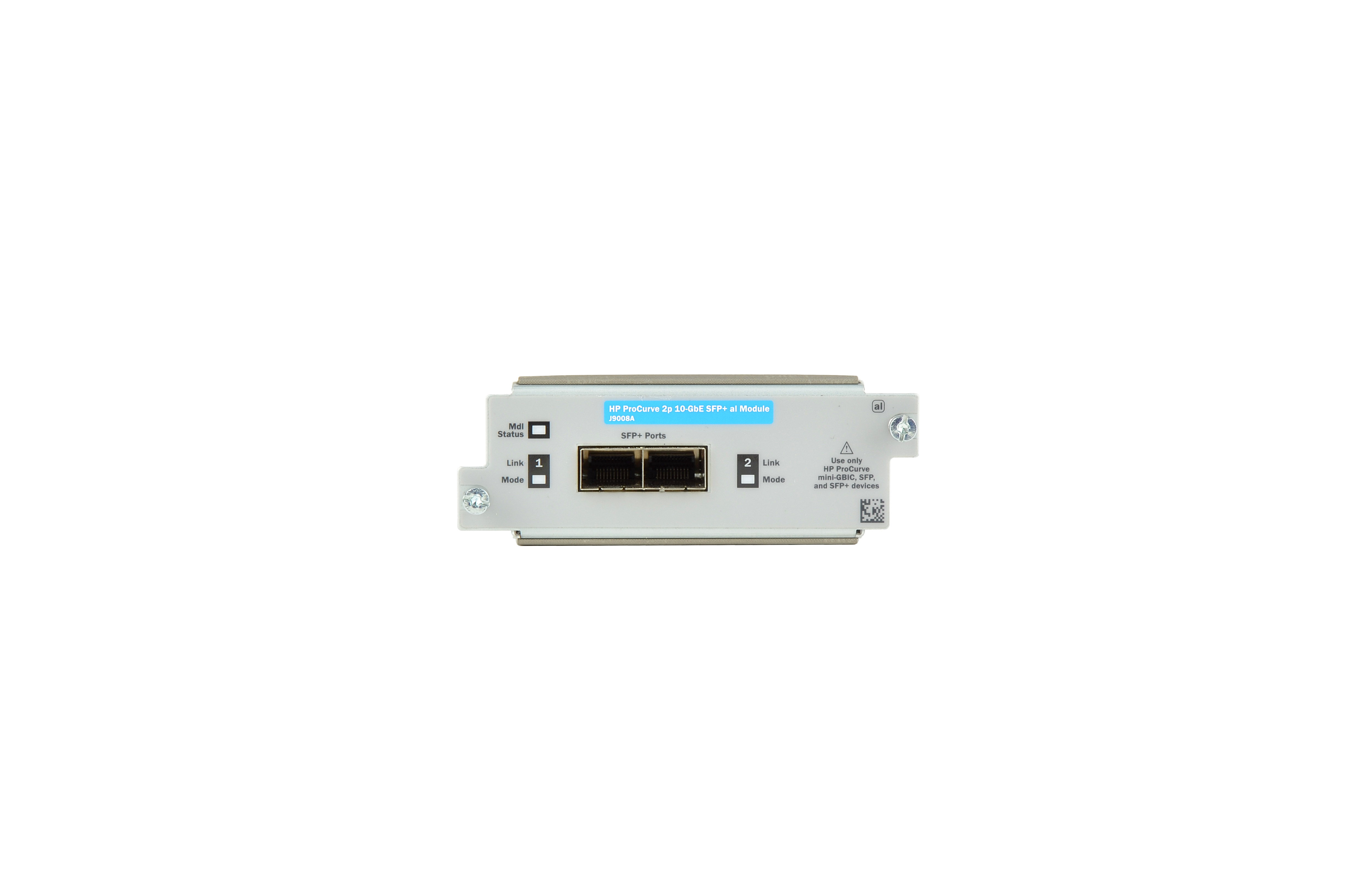 J9008A - Module d'extension HPE - 10 GbE - 2 ports