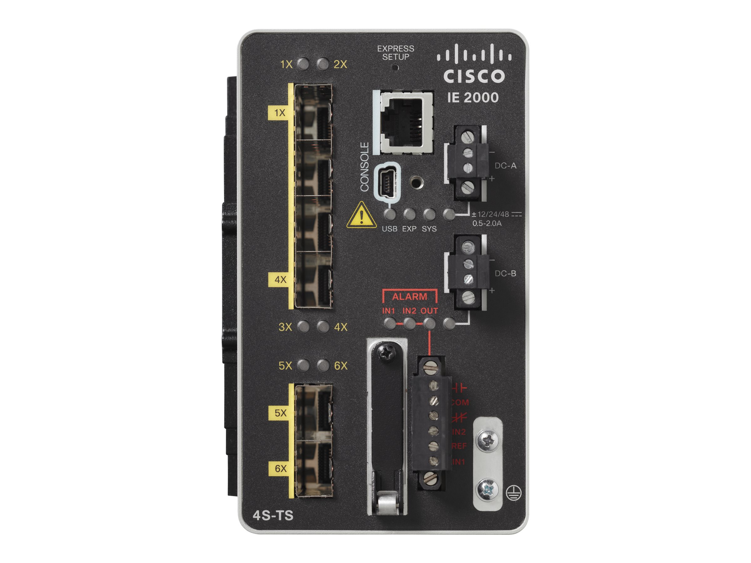 IE-2000-4S-TS-G-L - Conmutador Cisco Industrial Ethernet 2000 - 6 puertos - Gestionado de capa 2