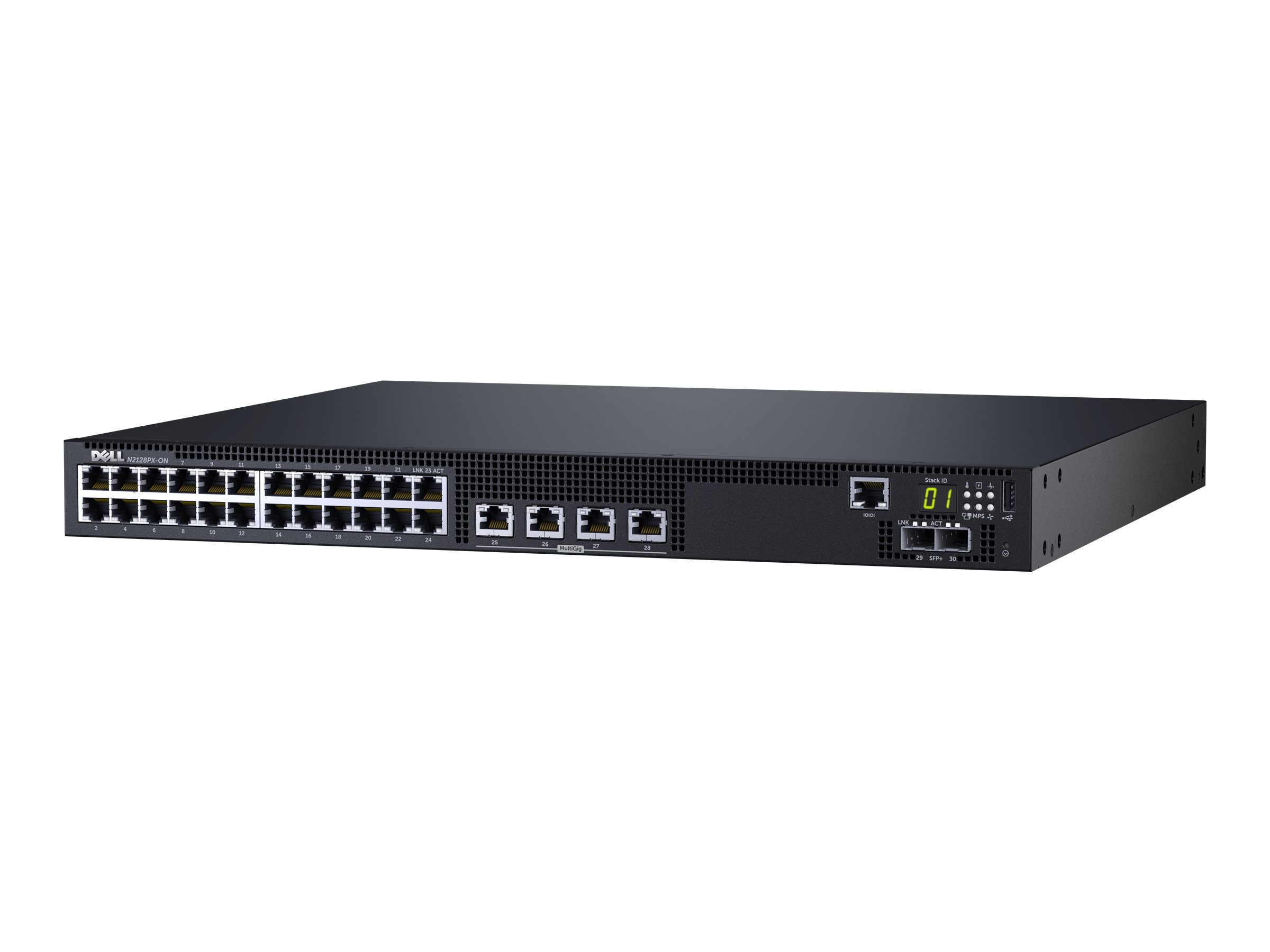 210-AISI - Dell EMC Networking N2128PX-ON - Switch - L3 - managed - 24 x 10/100/1000 (PoE+)