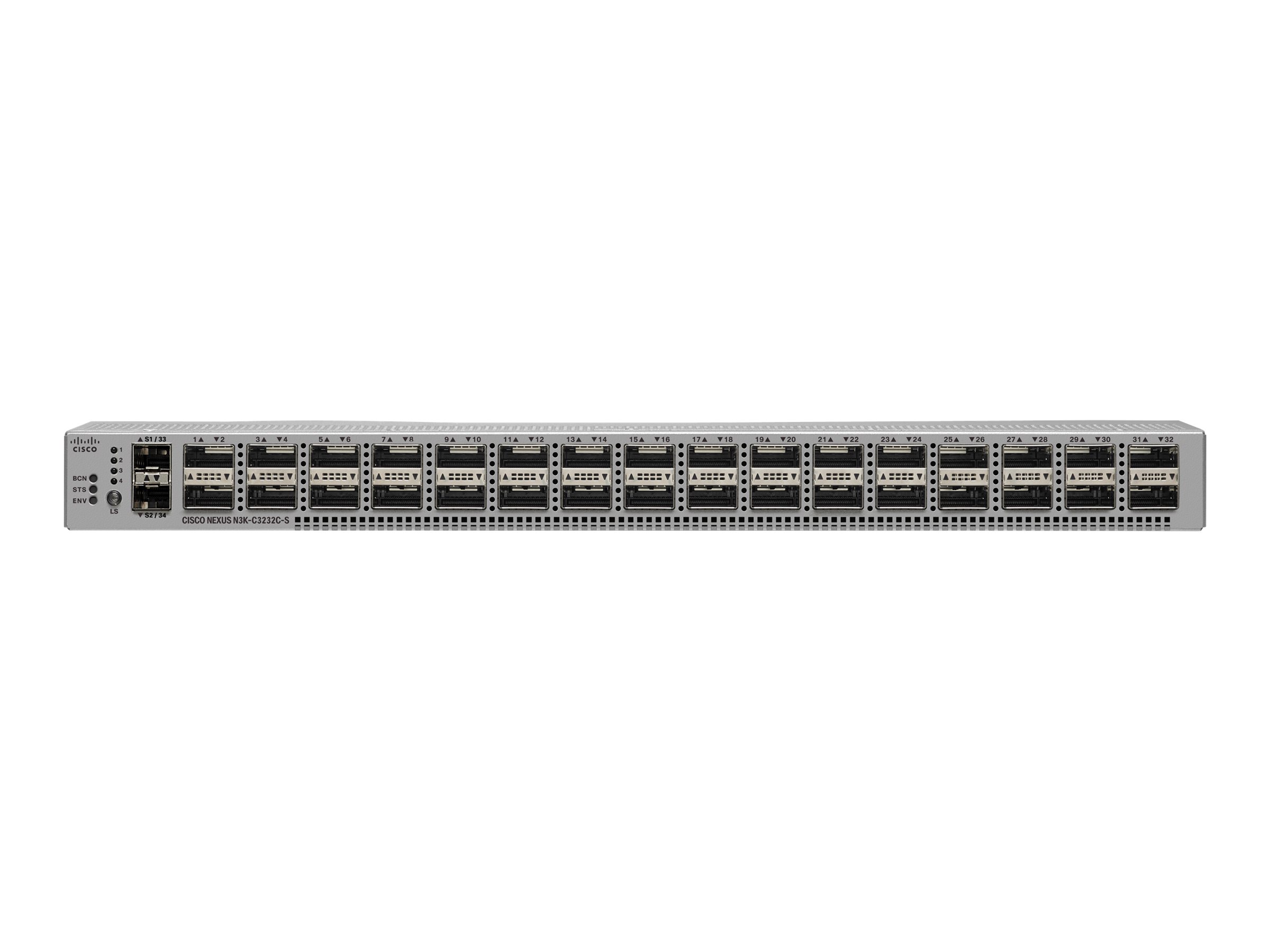 N3K-C3232C - Cisco Nexus 3232C Switch, L3, 32 x QSFP