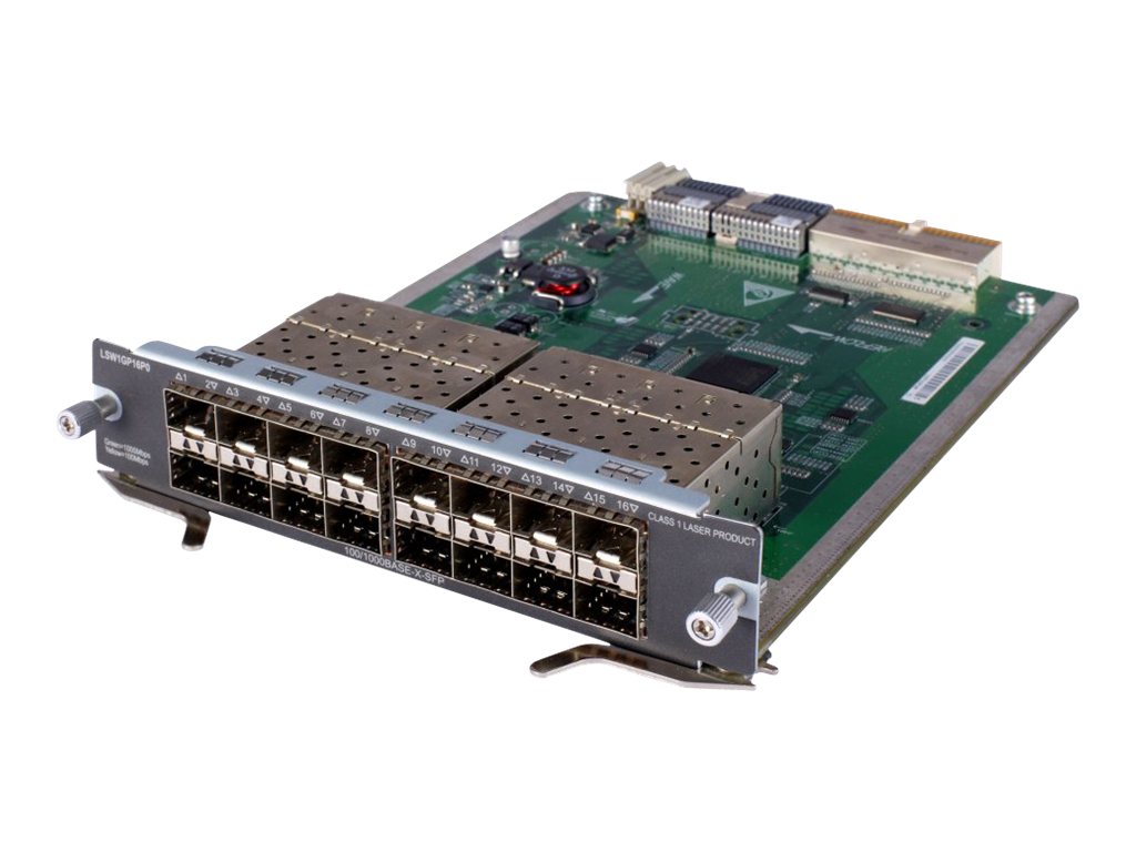 JC095A - HPE Module d'extension - 1GbE - 1000Base-X - 16 Ports