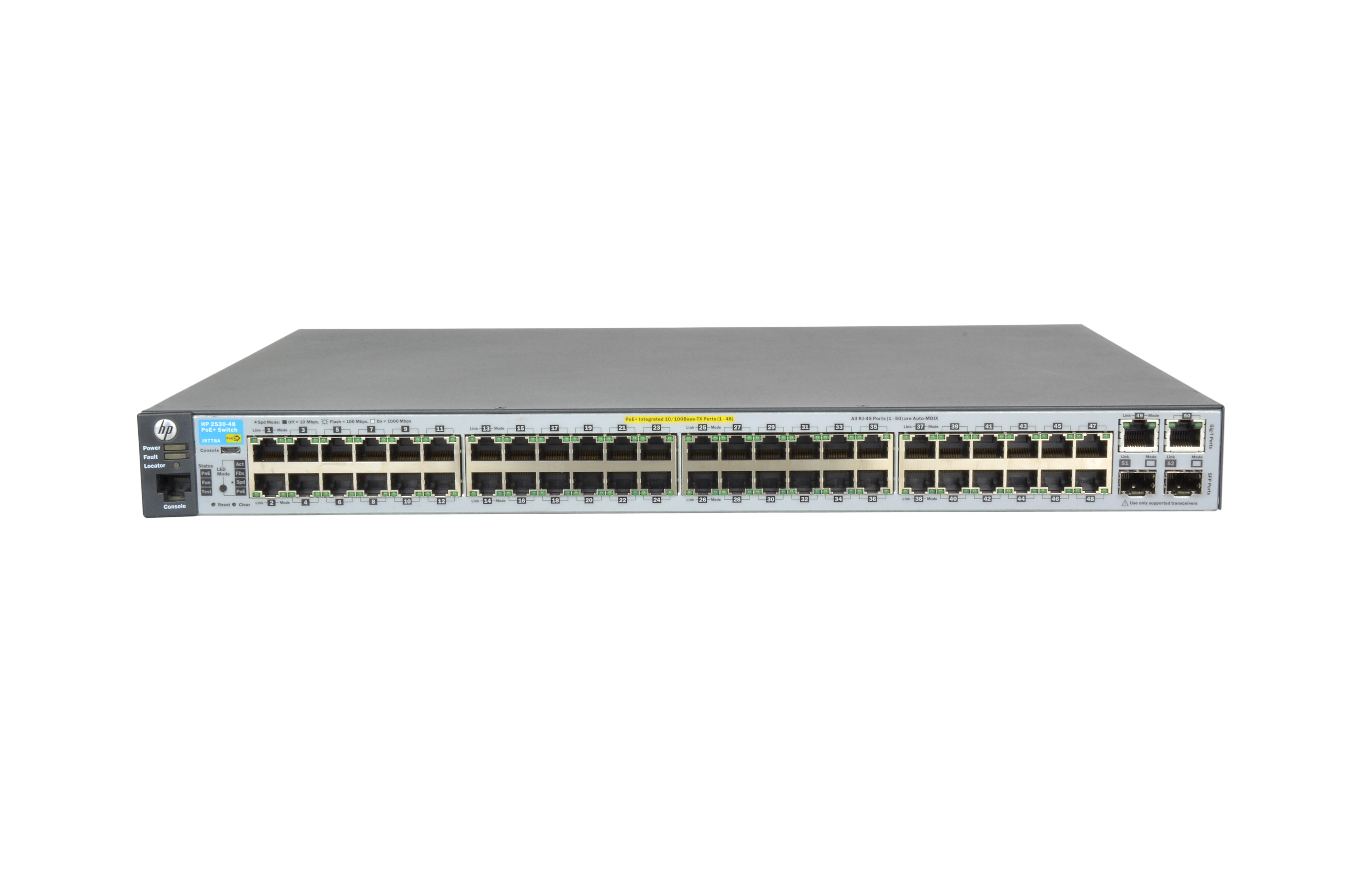 J9778A - Switch HPE Aruba 2530 - 48 puertos - Gestionado de capa 2