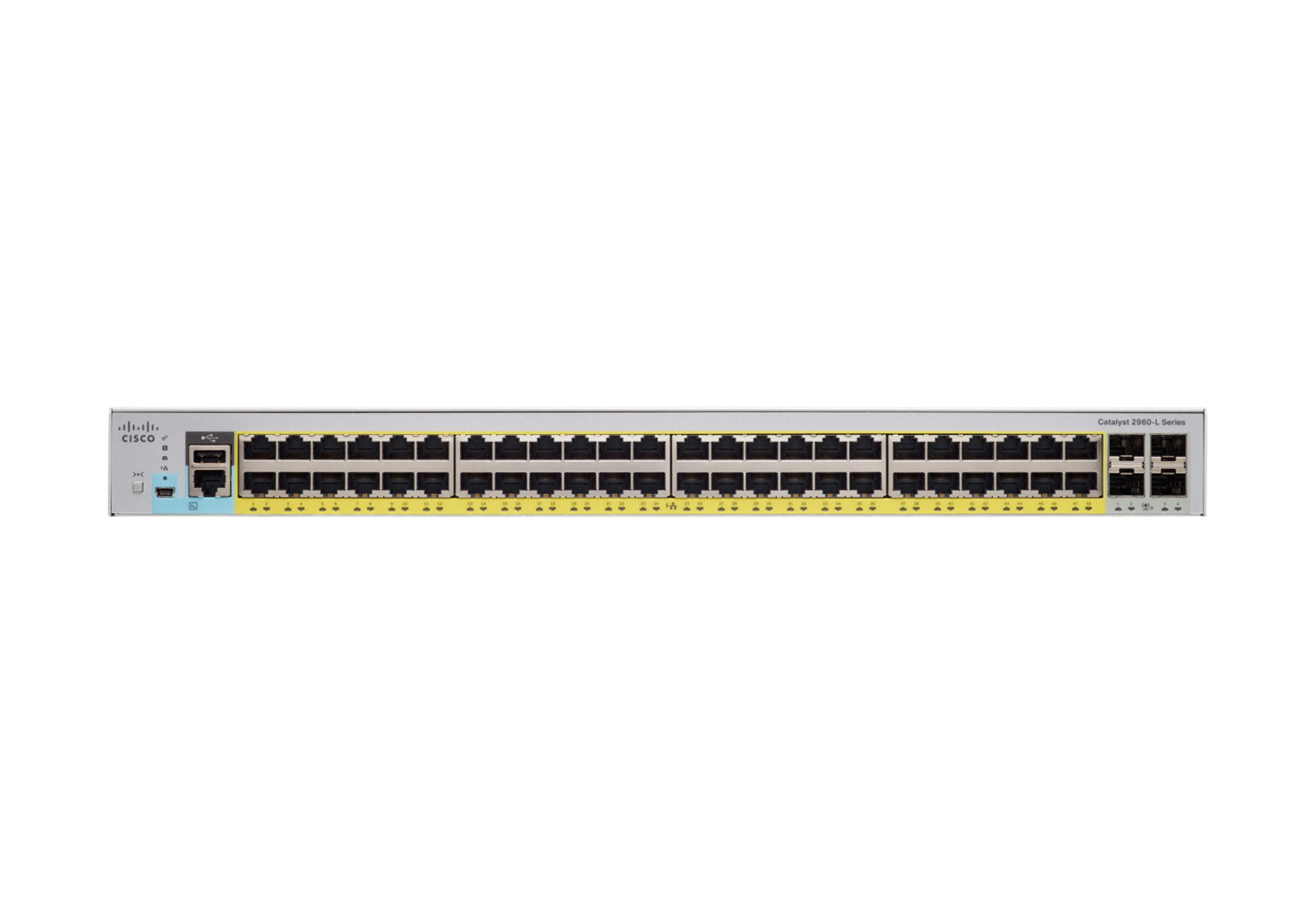 WS-C2960L-48TQ-LL - Cisco Catalyst 2960L Switch, Managed