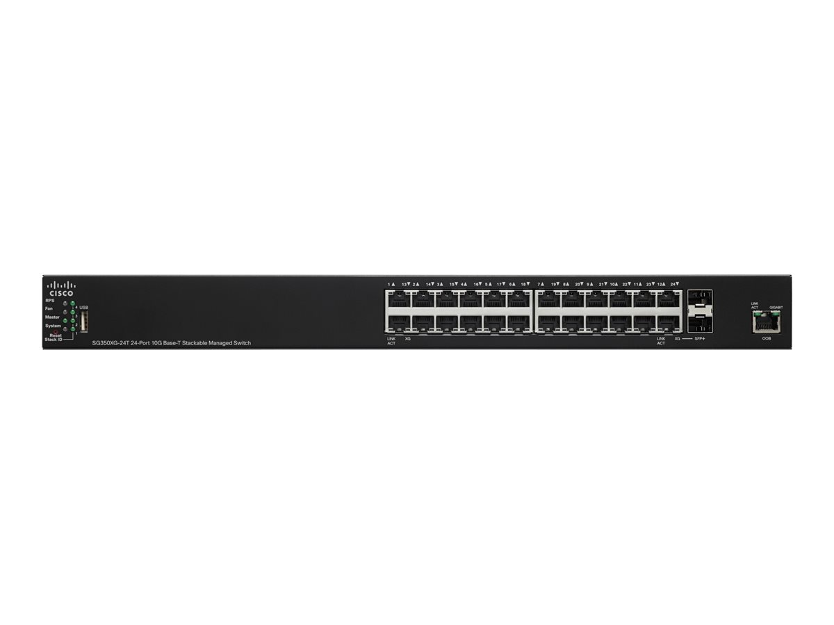 SG350XG-24T-K9-EU - Commutateur Cisco Business 350 - 24 ports - Géré L2
