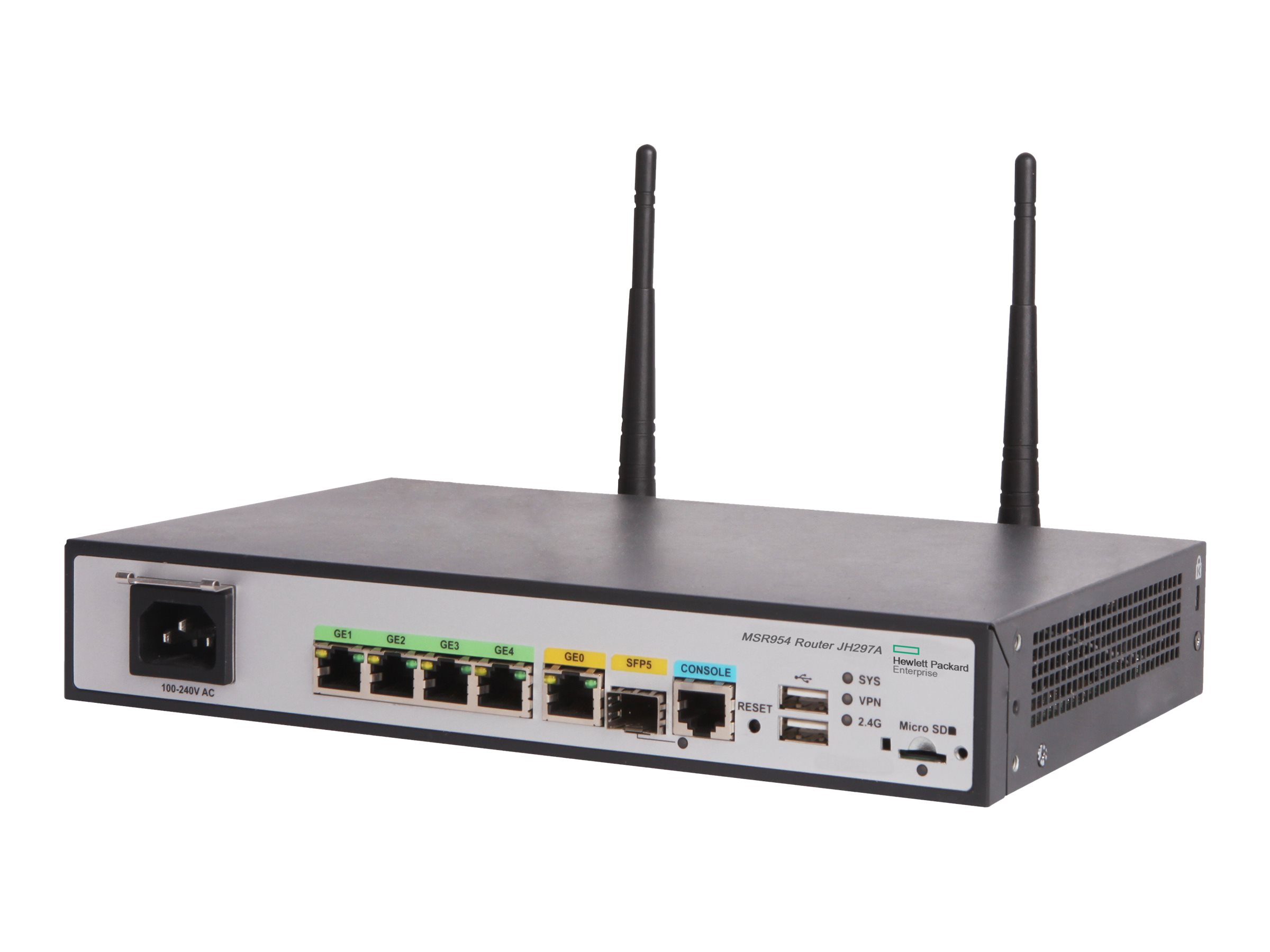 JH297A - HPE MSR954-W Wireless Router with 4-port switch