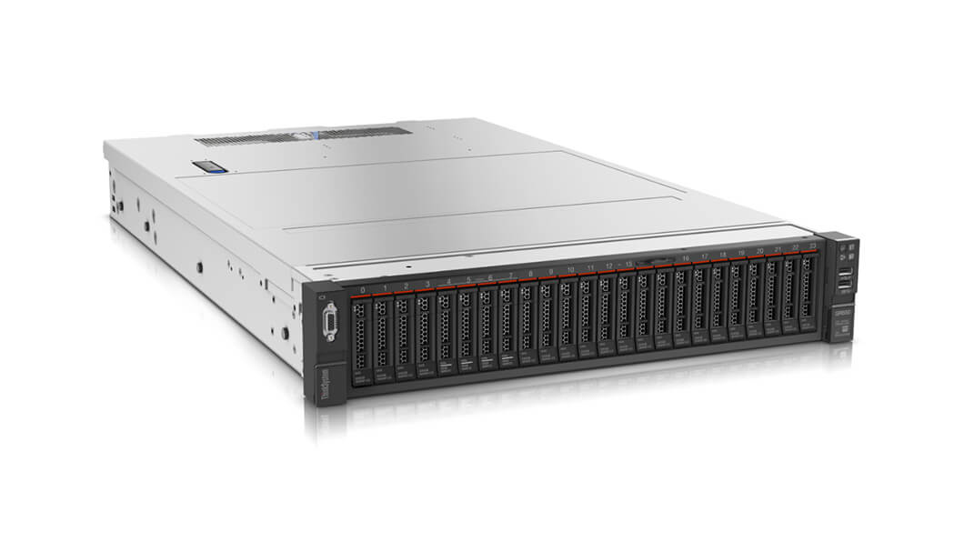 7X06A0HSEA - Lenovo ThinkSystem SR650 7X06 - Server - Rack-Montage - 2U - de doble procesador - 1 x Xeon Silver 4208 / 2.1 GHz - RAM 16 GB - SAS - Hot-Swap 6.4 cm (2.5")