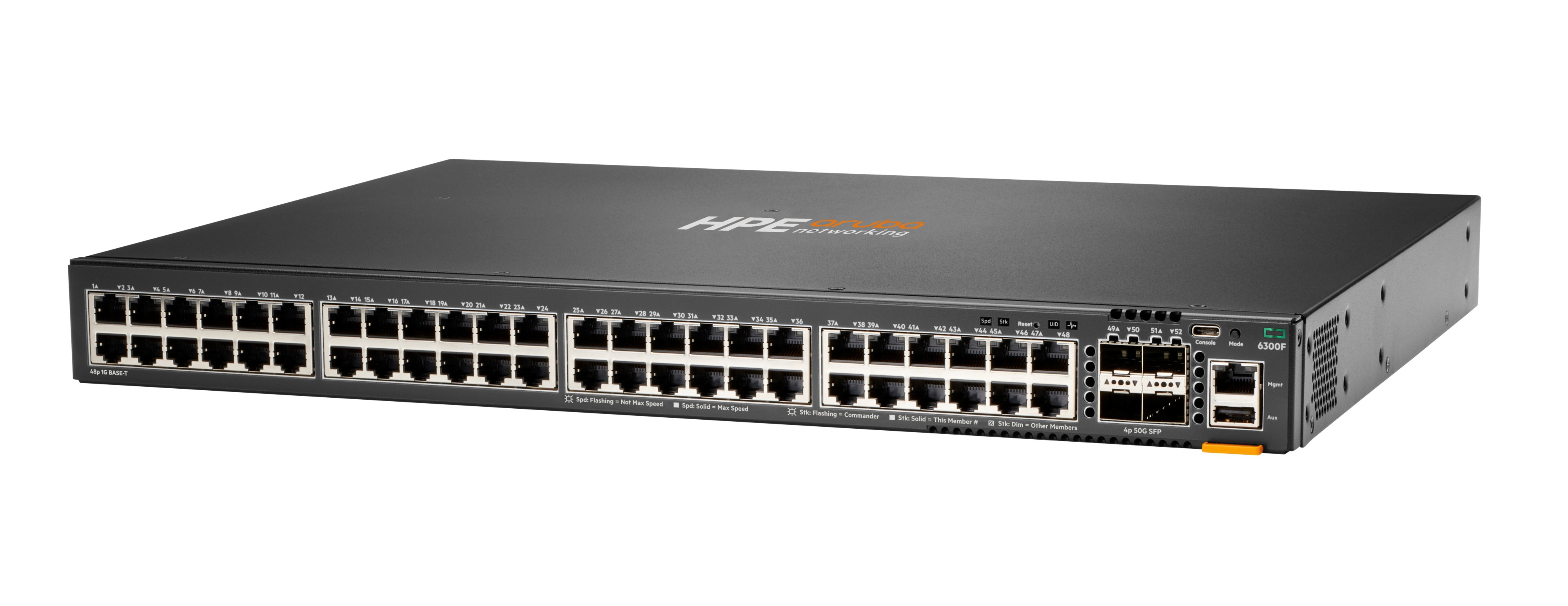 JL667A - Conmutador HPE Aruba CX 6300 - 48 puertos - Gestionado L3