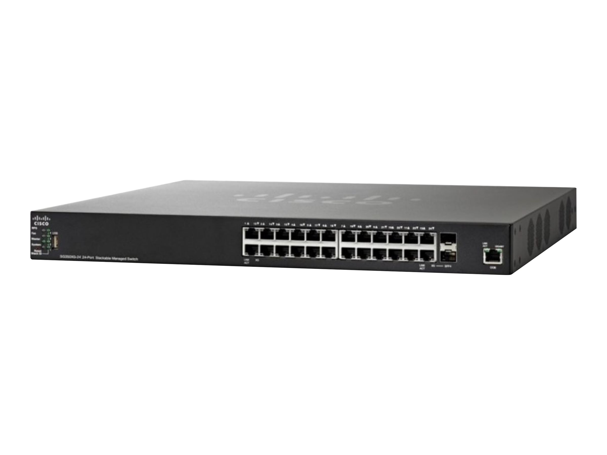 SG350X-24P-K9 - Cisco Switch - managed - 24 x 10/100/1000 (PoE+)