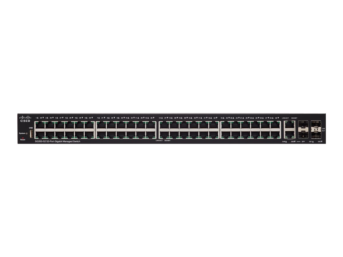 SG350-52-K9-EU - Commutateur Cisco Business 350 - 52 ports - Géré L3